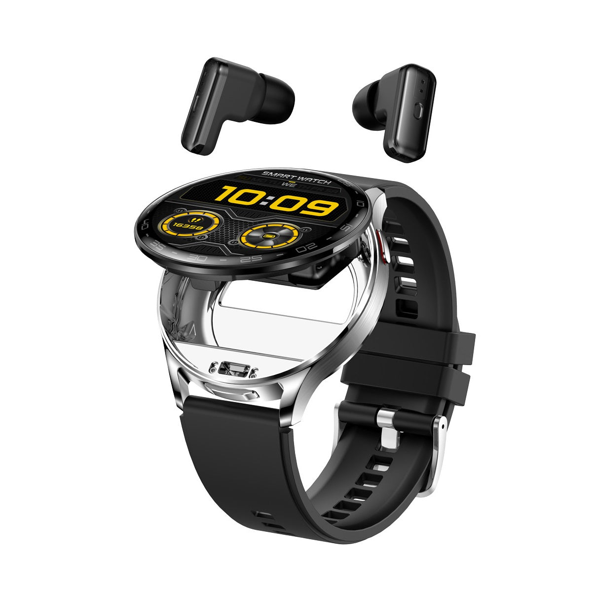 DECWIN T97 Smart Watch with Bluetooth Headset - Fitness Tracker, Heart Rate Monitor, Sleep Tracking for Running, Workout & Daily Use