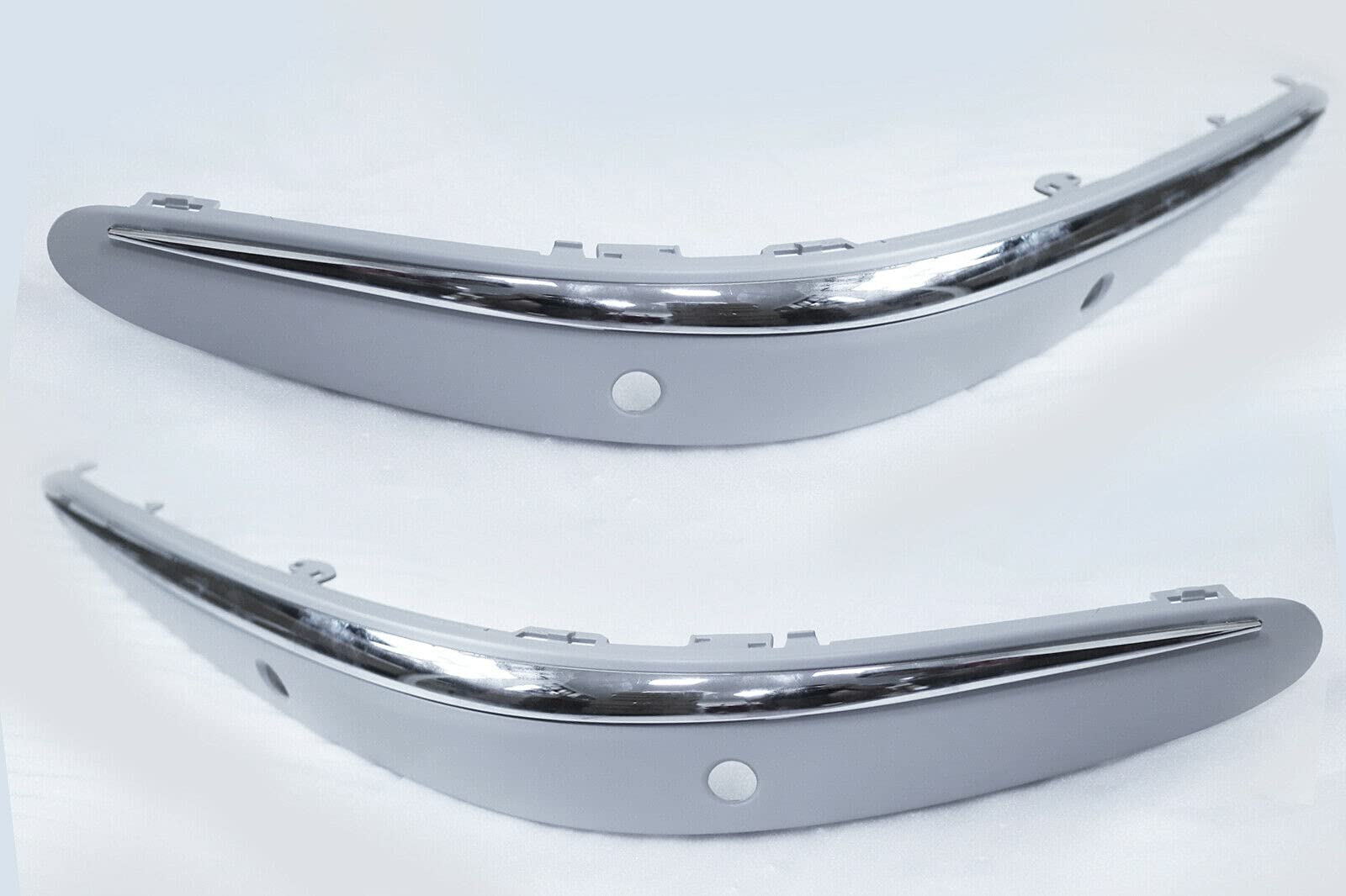 2003-2006 Mercedes-Benz E-Class W211 Front Bumper Molding with Chrome Trim | Premium Replacement Part | Perfect for Car Restoration & Customization