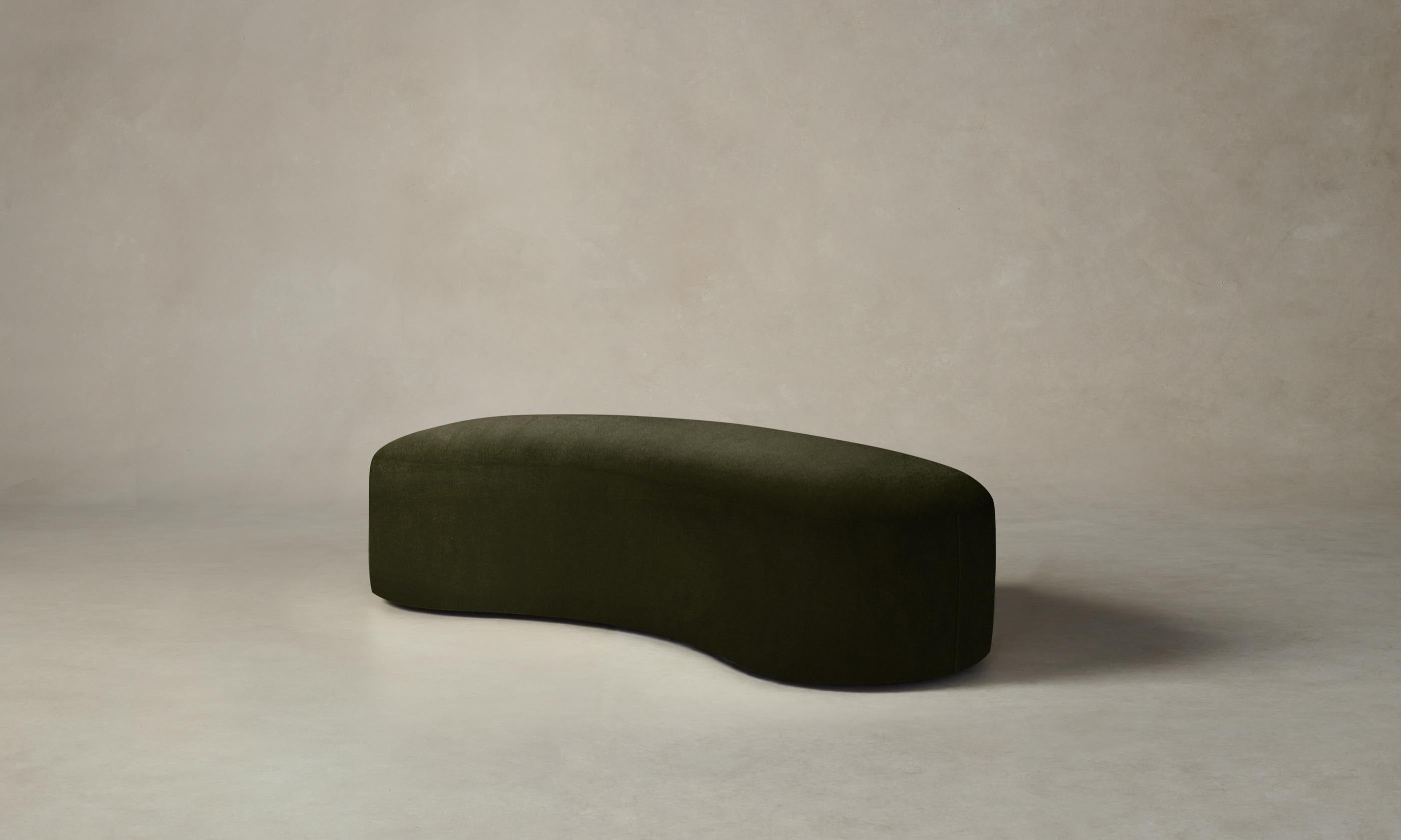 Chelsea Daybed with Luxurious Mohair Moss Upholstery - Perfect for Living Rooms, Guest Rooms & Cozy Reading Nooks