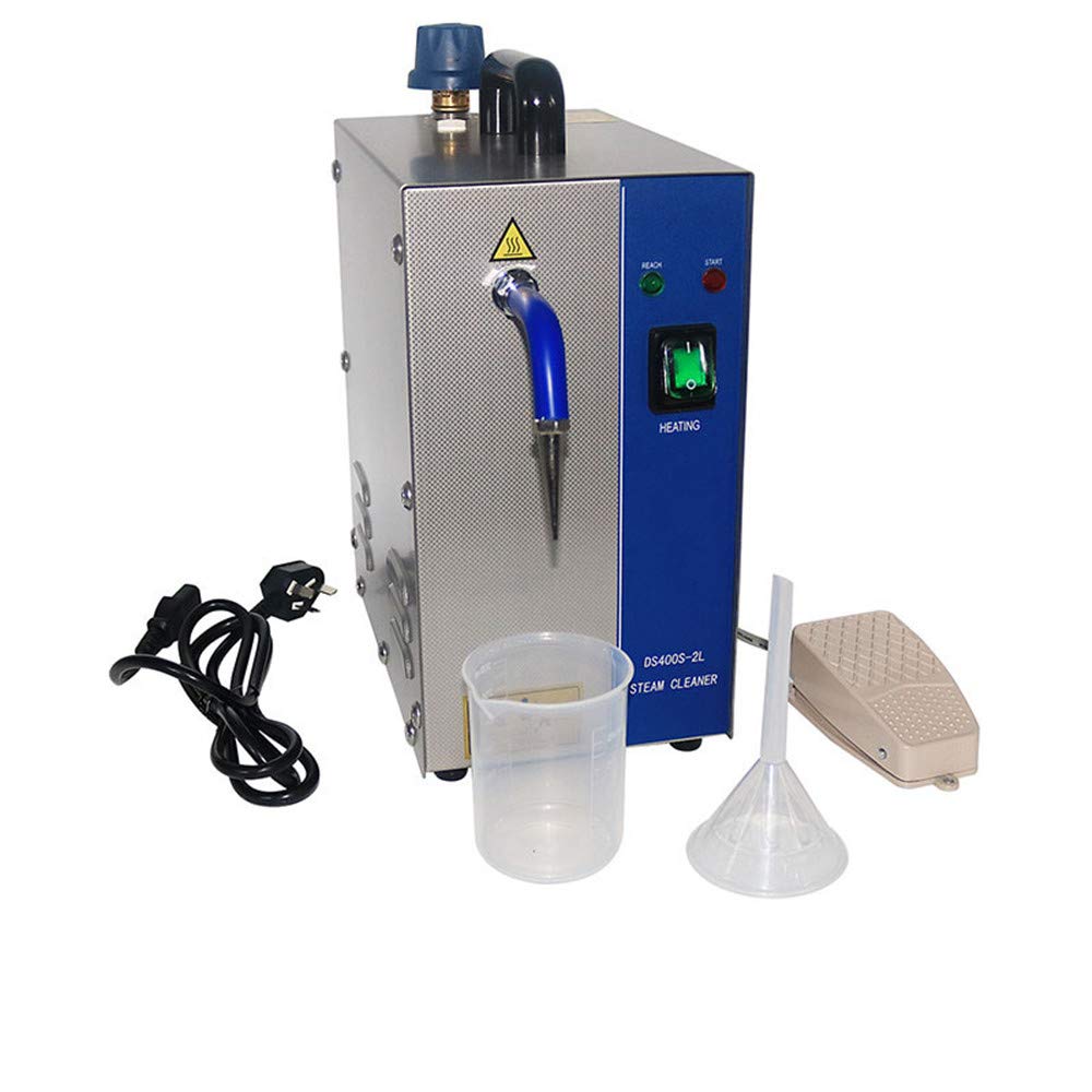 Professional 1300W 2L Stainless Steel Jewelry Steam Cleaner for Gold, Silver & Gemstones - Jewelry Cleaning Machine with 110V for Goldsmiths & Jewelry Stores | Perfect for Rings, Necklaces, Watches & Small Accessories