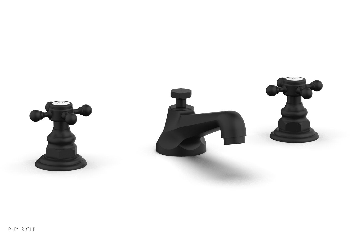 HEX TRADITIONAL Widespread Bathroom Faucet 500 01 - Perfect for Modern Vanities & Luxury Home Renovations