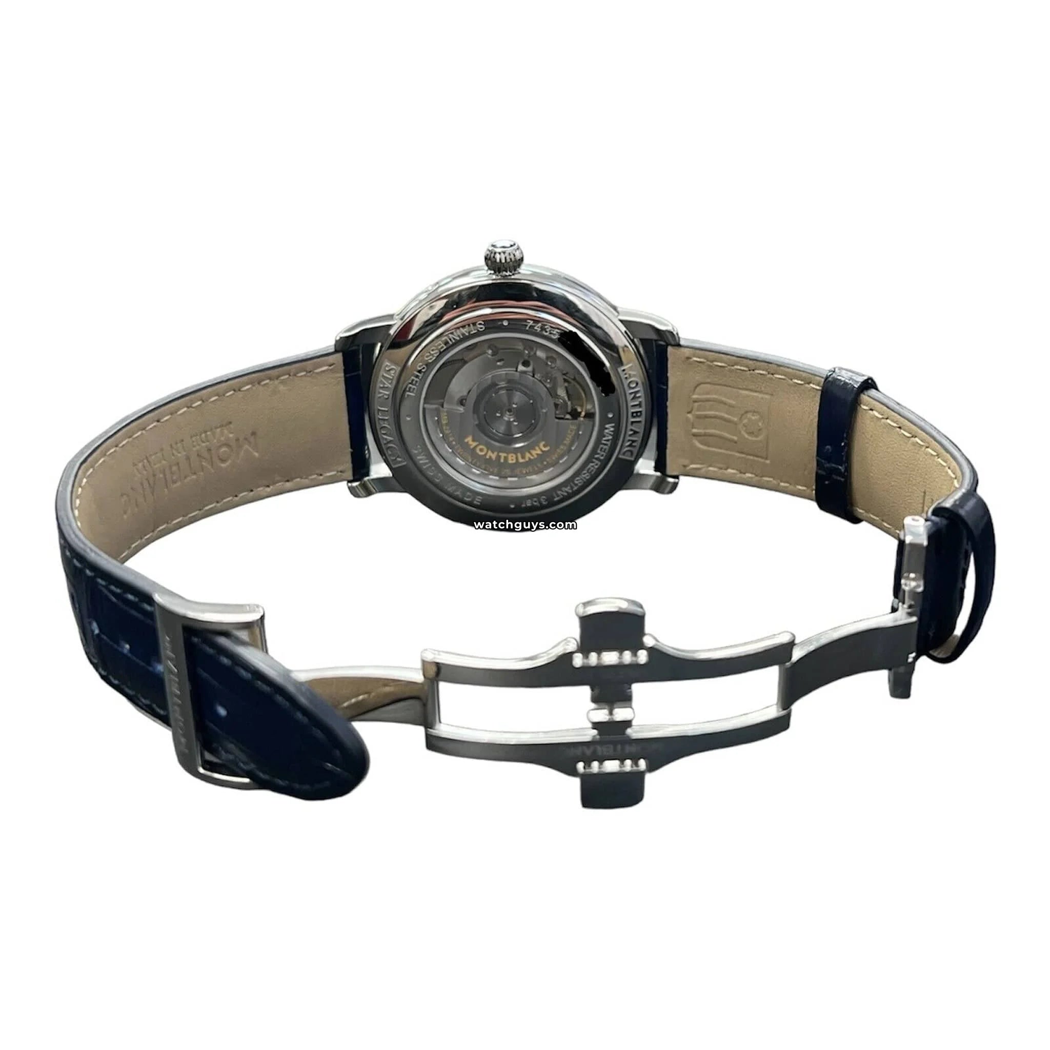 Montblanc Star Legacy Moonphase Blue Dial Men's Watch - Luxury Dress Watch for Business & Formal Occasions