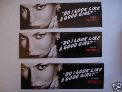Spirit Movie 3 Rare Collectible Bookmarks 2008 Edition - Perfect for Book Lovers & Film Fans