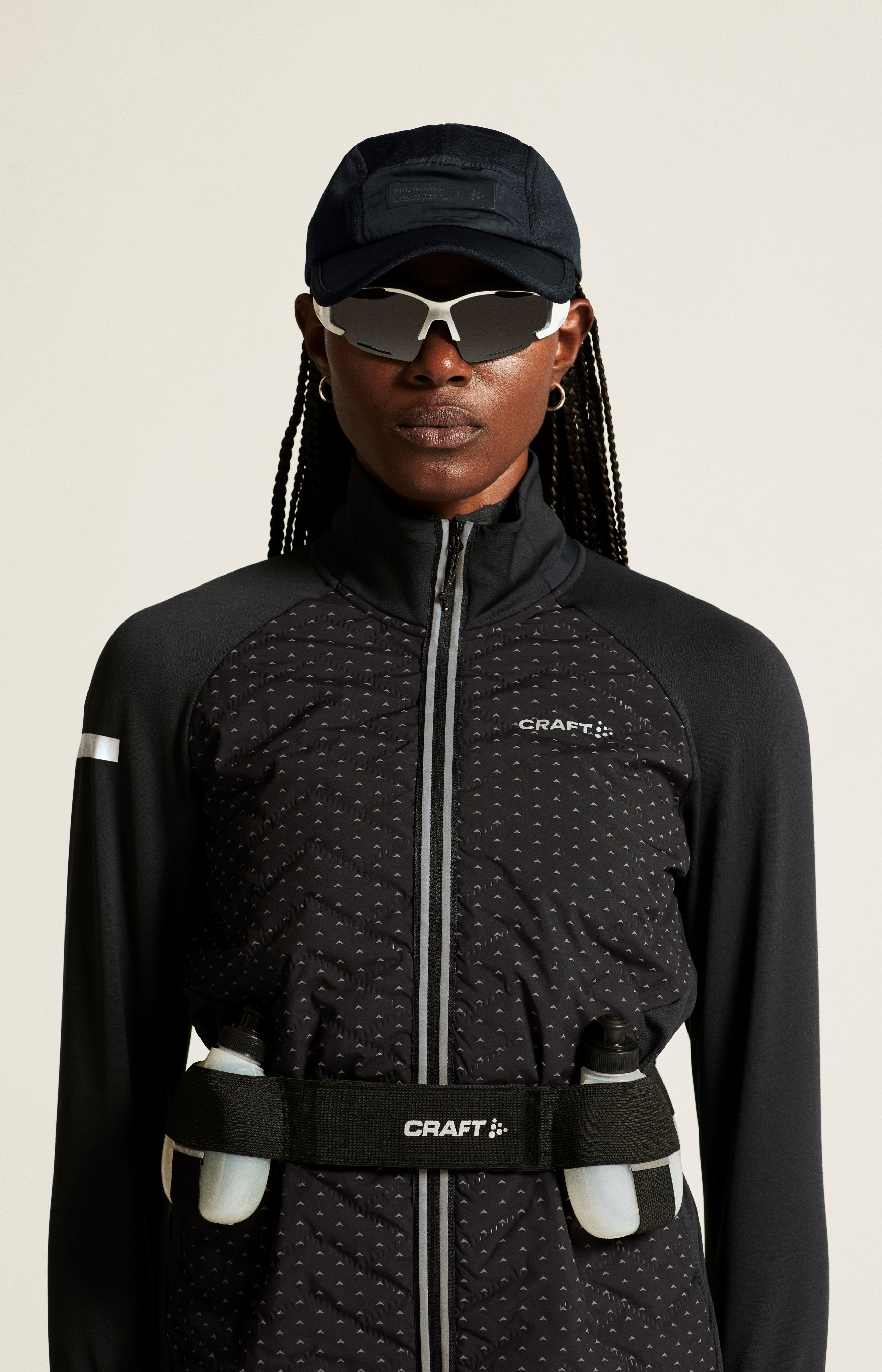 Women's ADV Subz Lumen Jacket 4 - Waterproof Windbreaker with Reflective Details (Black) | Perfect for Cycling, Running & Outdoor Adventures
