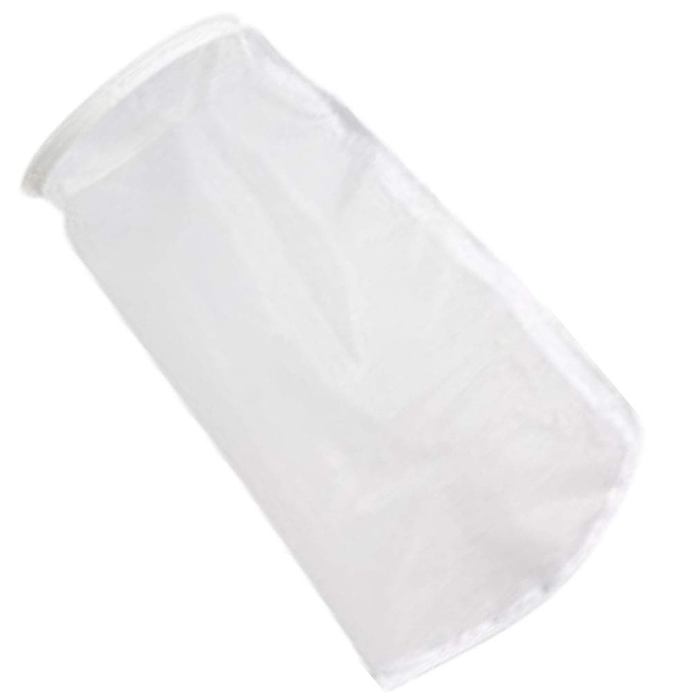 Honritone 100 Micron Nylon Mesh Filter Socks - 7 Inch Ring Water & Liquid Filter Bags (32 Inch Long, 1 Pack) - Ideal for Home Brewing, Aquariums, Hydroponics & Industrial Filtration