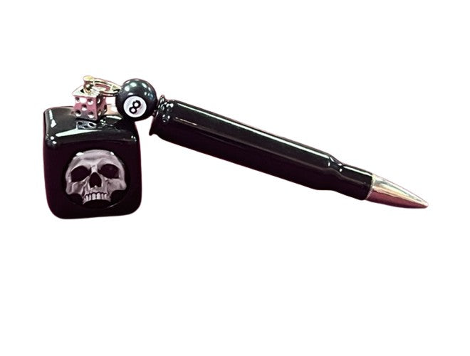 Bullet Pocket Chalk Holder for Pool & Billiards - Premium Chalk Box for Smooth Cue Stick Performance - Perfect for Professional Players & Home Game Rooms