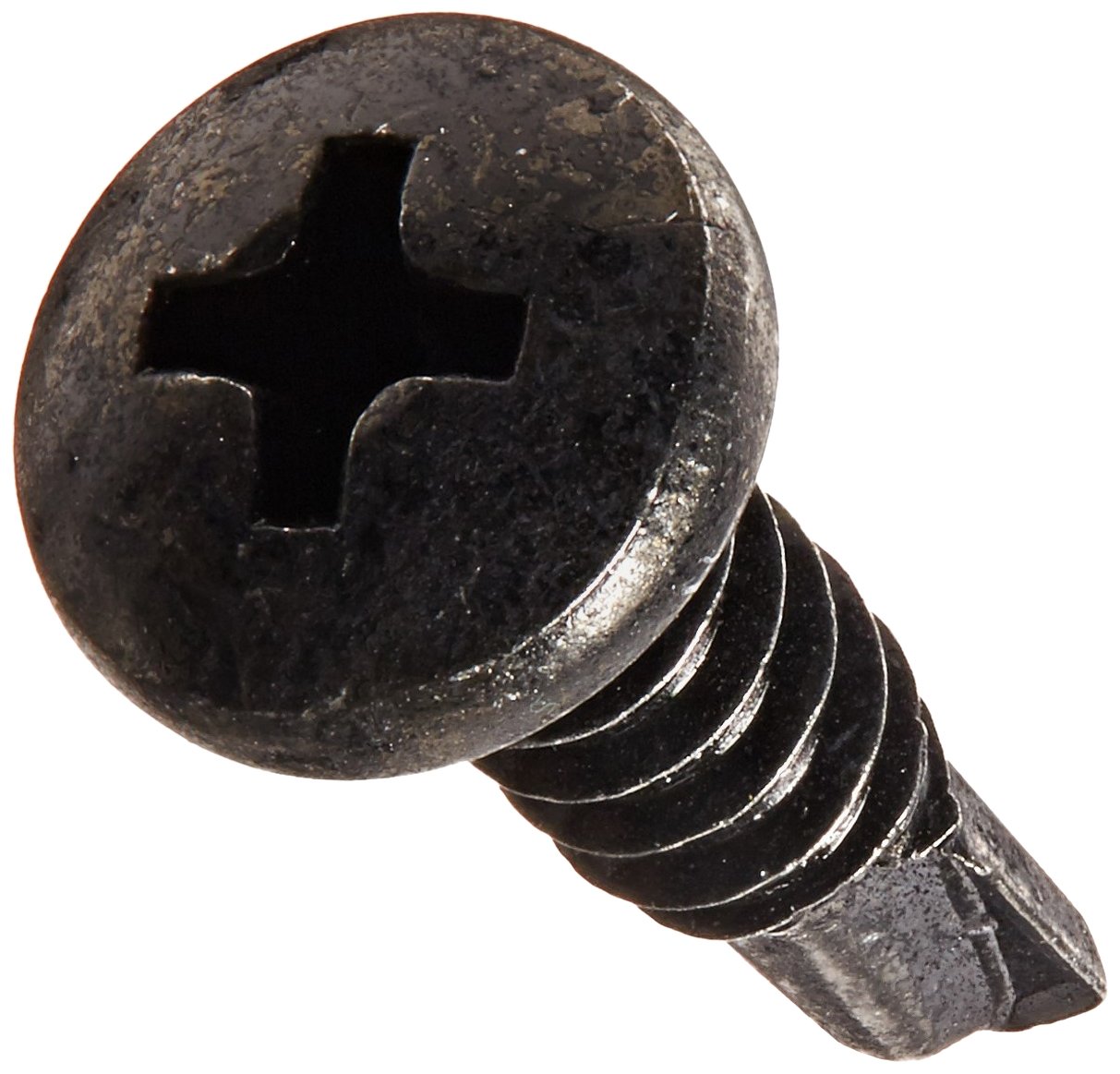 Black Zinc Self-Drilling Screws #10-16, 3/4