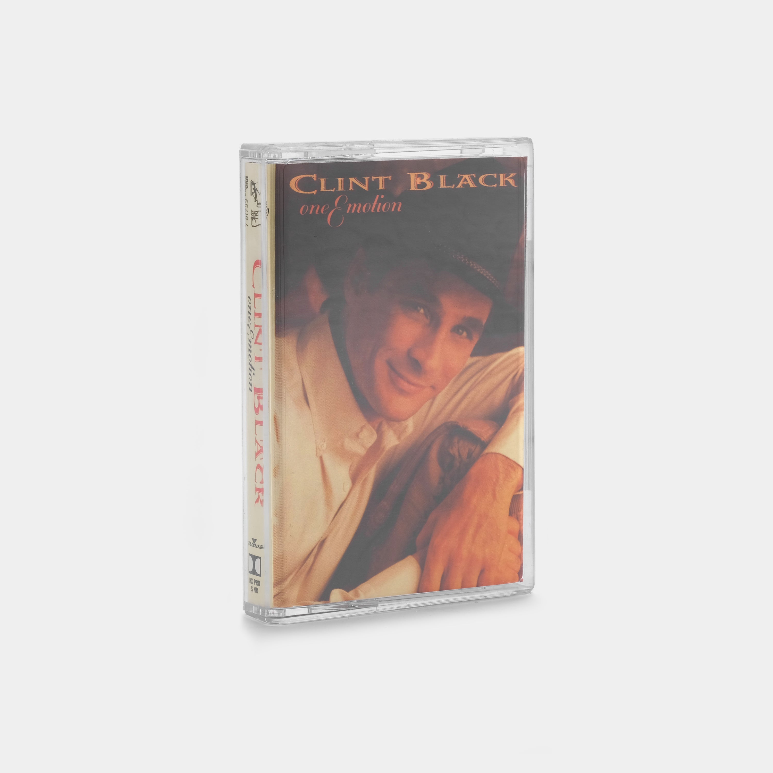 Clint Black One Emotion Cassette Tape - Vintage Country Music Audio Tape for Collectors & Fans - Perfect for Road Trips, Retro Music Players & Nostalgic Gifts