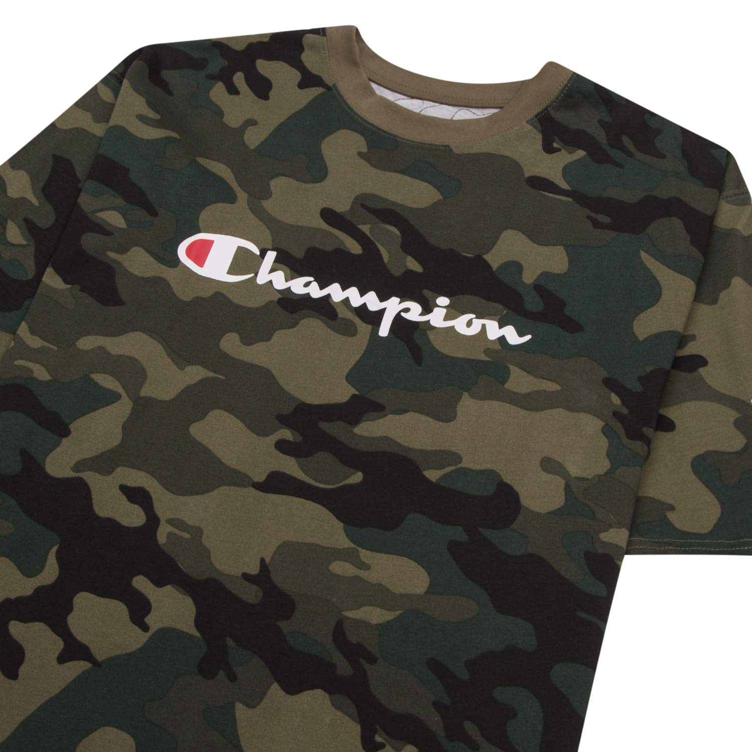 Champion Big and Tall T-Shirts for Men - 2 Pack Graphic Tees (Comfortable Cotton Crewneck Shirts) - Perfect for Casual Wear, Gym, and Everyday Outfits