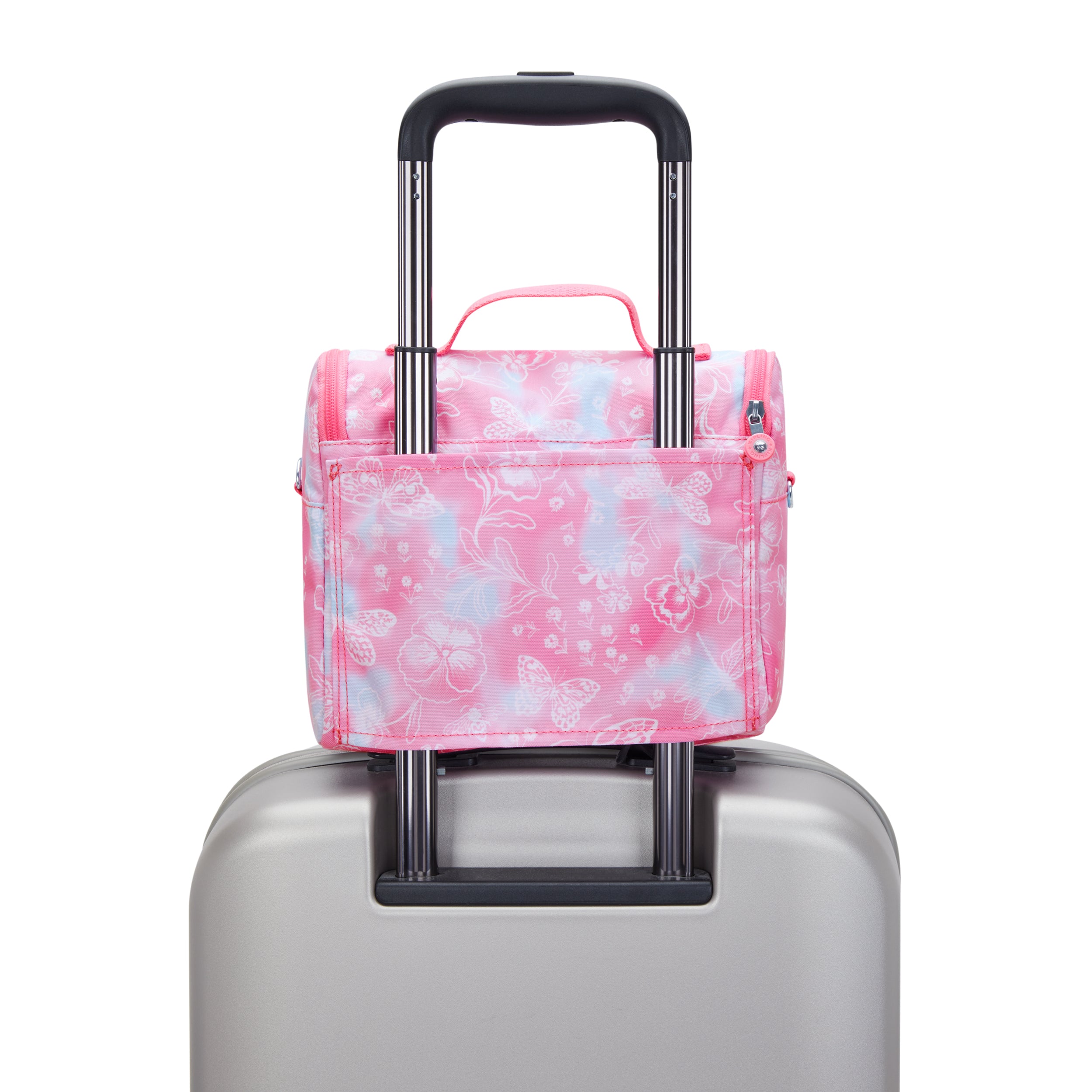 Kipling New Kichirou Insulated Lunch Bag for Women & Men - Happy Pink, Lightweight & Durable Lunch Box for Work, School, Picnic & Travel