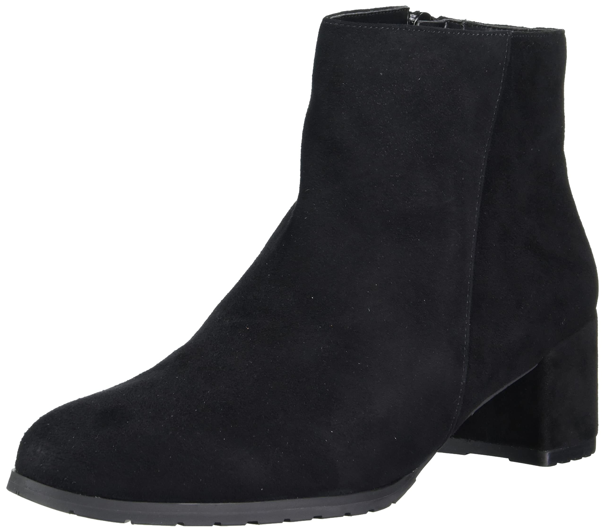 Naturalizer Women's Bay Zipper Round Toe Ankle Boots - Comfortable Casual Winter Booties for Walking, Work & Everyday Wear