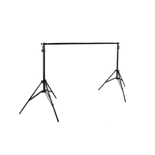 Professional Promaster Telescoping Background Stand Kit - Adjustable Photography Backdrop Support System for Studio, Portrait, and Video Shooting