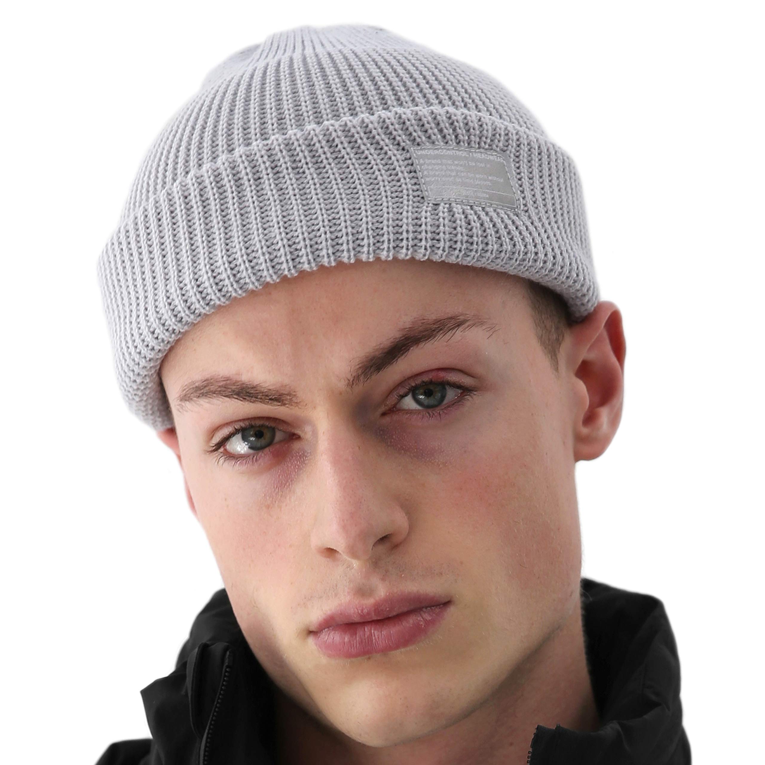 UNDERCONTROL Winter Fisherman Beanie for Men & Women - Unisex Knit Skull Cap, Roll-Up Watch Hat, Warm Docker Style in Multiple Colors - Perfect for Outdoor Activities, Fishing, Hiking & Cold Weather