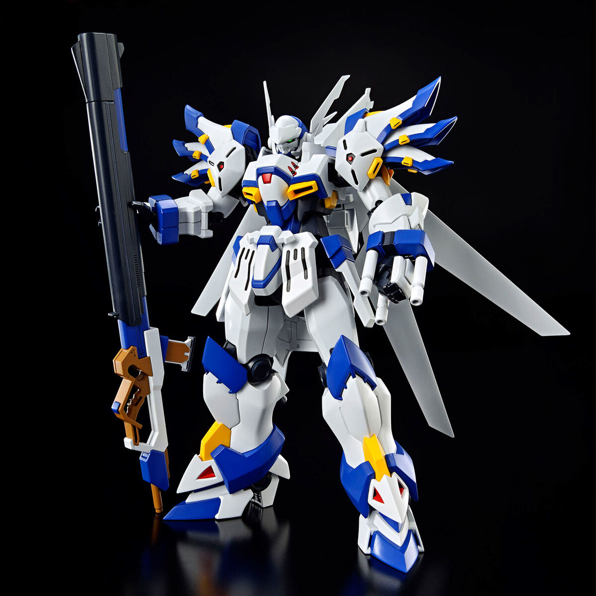 Bandai Super Robot Wars OG HG Weissritter Weißritter 1/144 Scale Model Kit - Perfect for Collectors & Anime Fans - Build & Display for Home or Office Decor