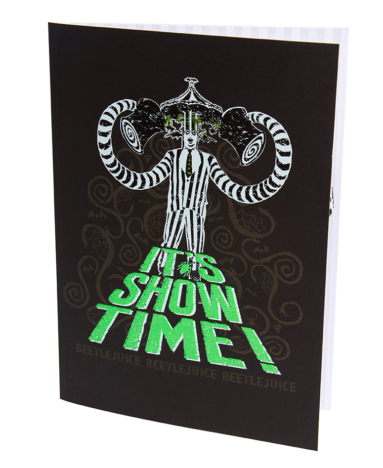 Beetlejuice Pop Up Greeting Card - Unique 3D Halloween Birthday Gift for Fans - Perfect for Parties, Home Decor & Collectibles
