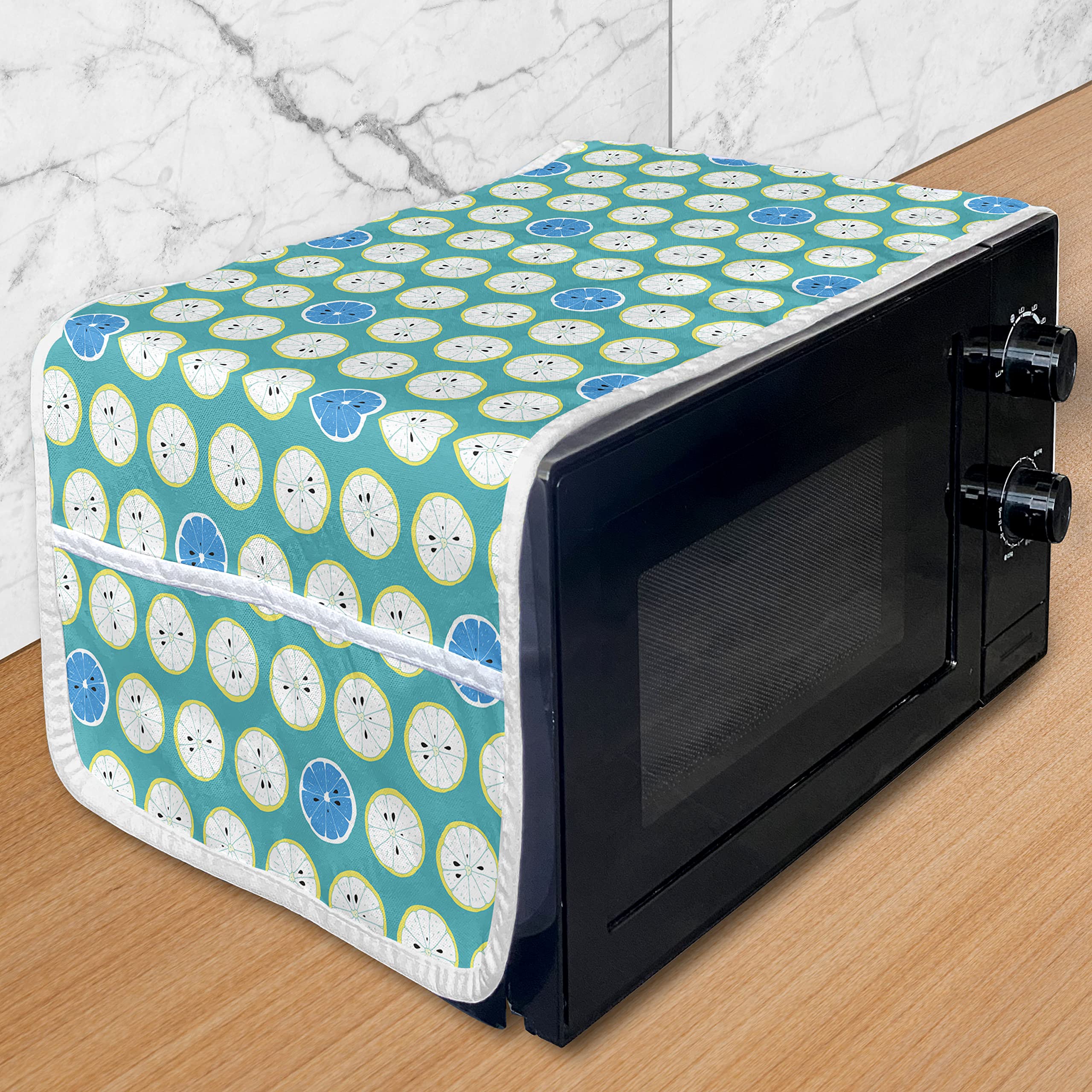 Ambesonne Waterproof Microwave Cover with Pockets - 36