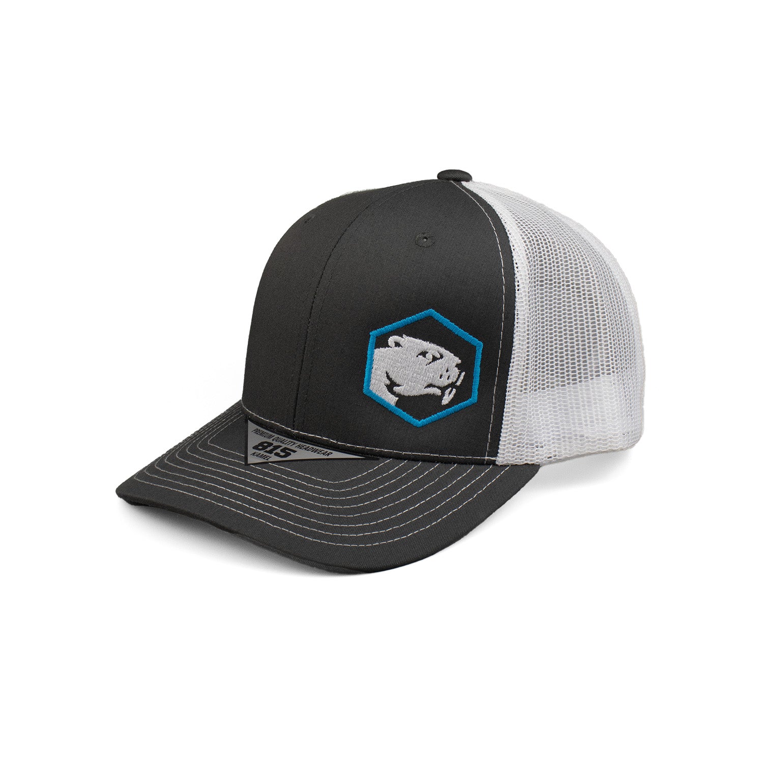 815 Kamel Grey/White Trucker