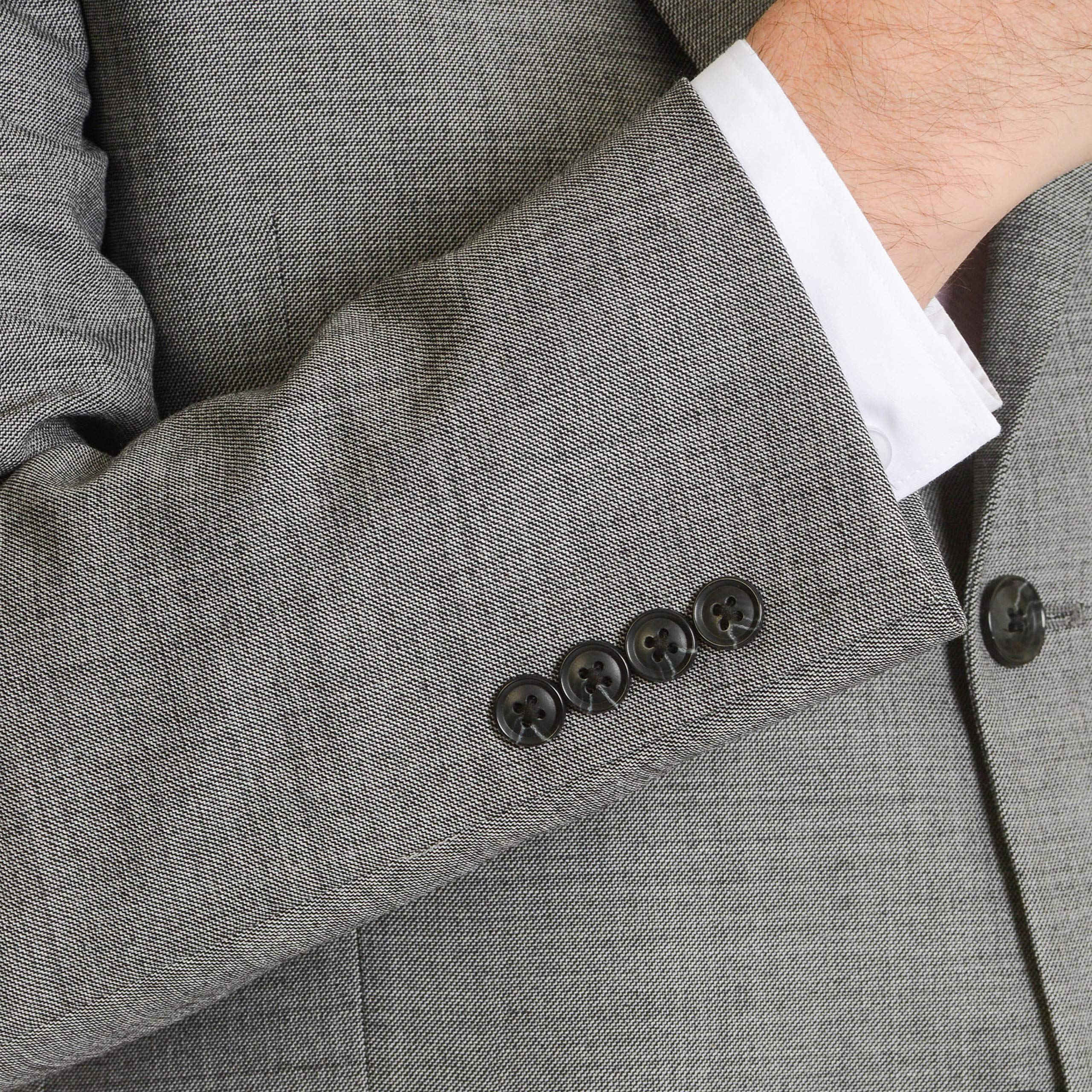 Palm Beach Men's Performance Wrinkle-Resistant Suit Jacket - Premium Business Blazer for Office, Wedding & Formal Events