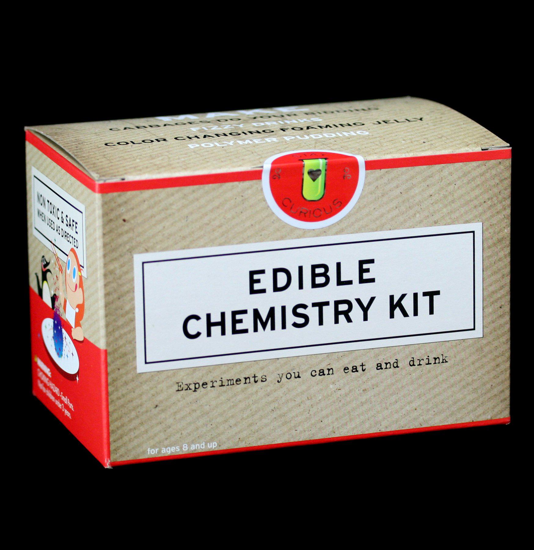 Fun & Safe Edible Chemistry Kit for Kids - Science Experiments & Learning Activities - Perfect for Home, Classroom & STEM Education