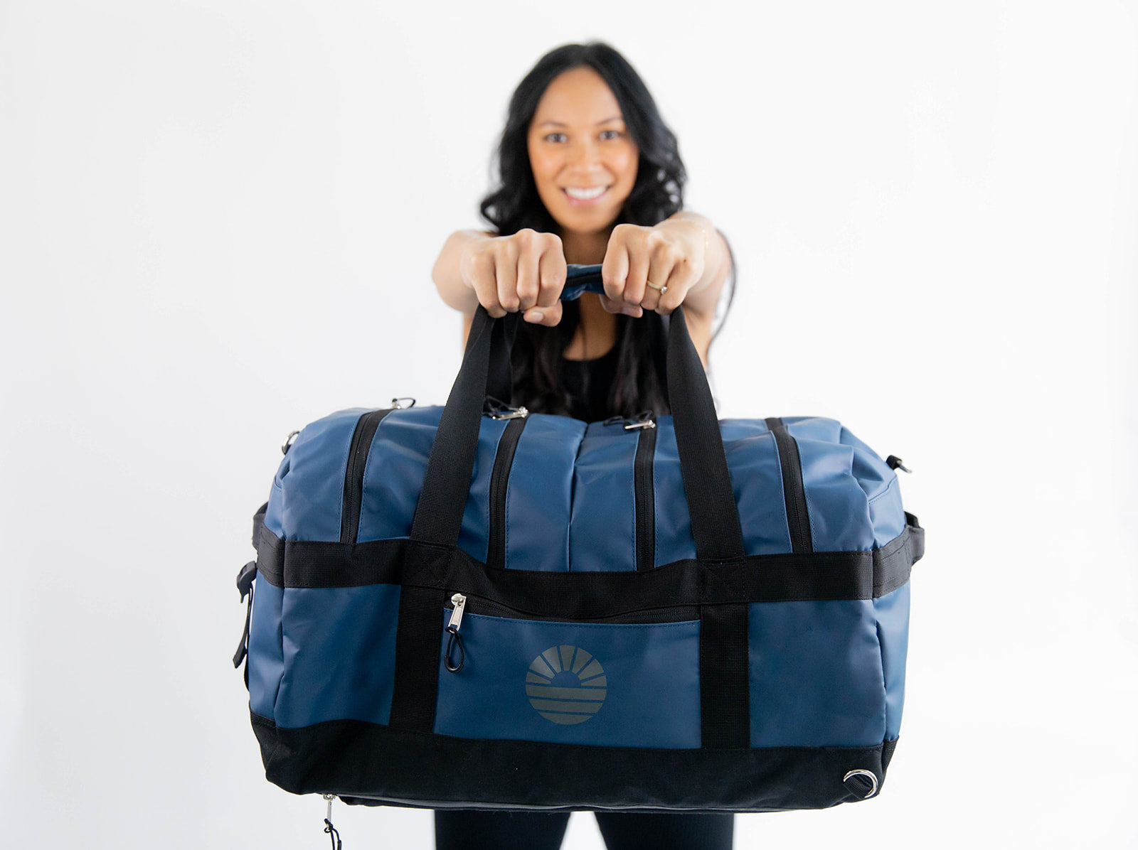 Waterproof 60L Travel Duffel Bag - Lightweight Foldable Gym Duffle with Shoulder Strap for Camping, Hiking, Sports & Weekend Getaways