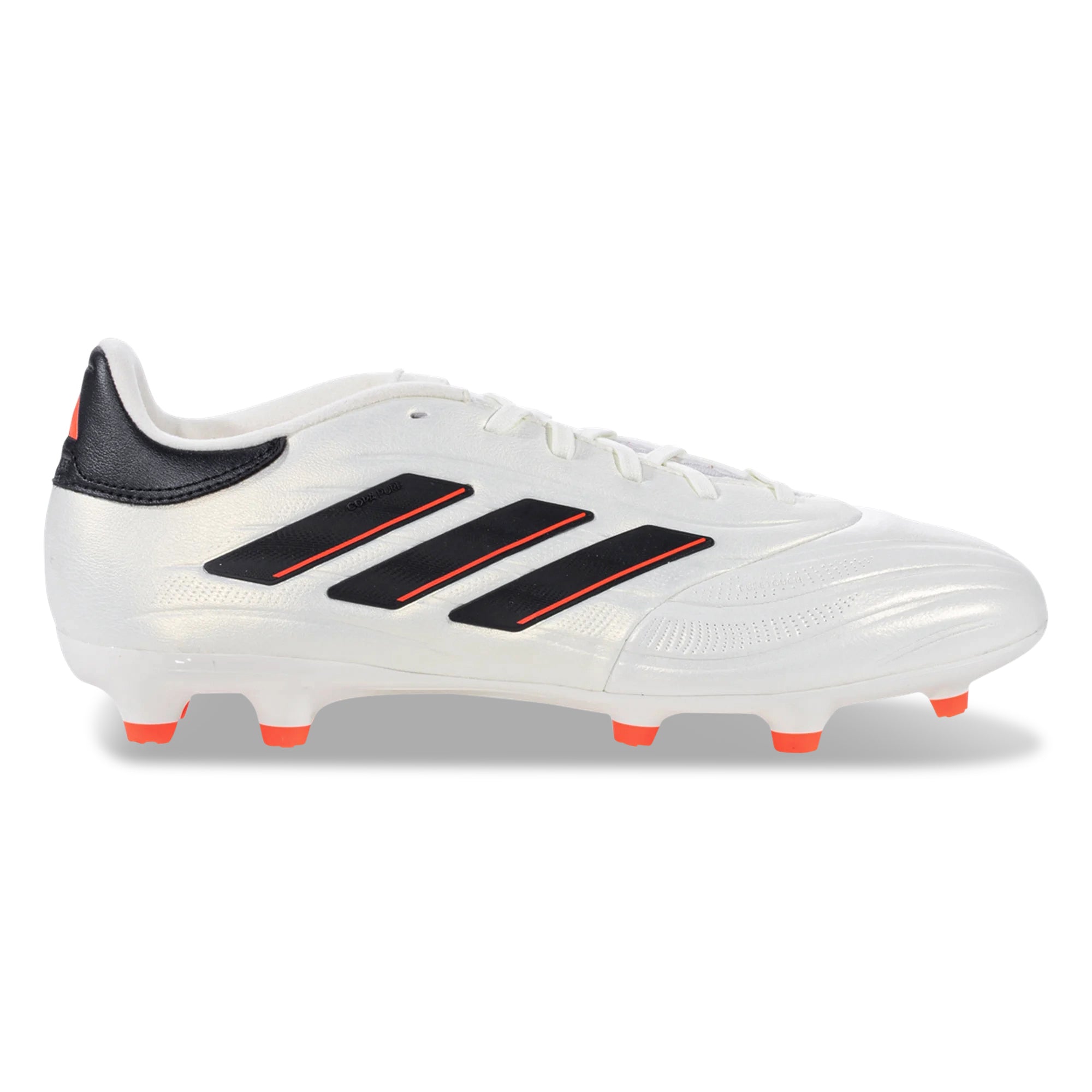 Adidas Copa Pure 2 League FG Soccer Cleats for Men - Firm Ground Football Shoes (Ivory/Core Black) | Perfect for Competitive Matches & Training Sessions