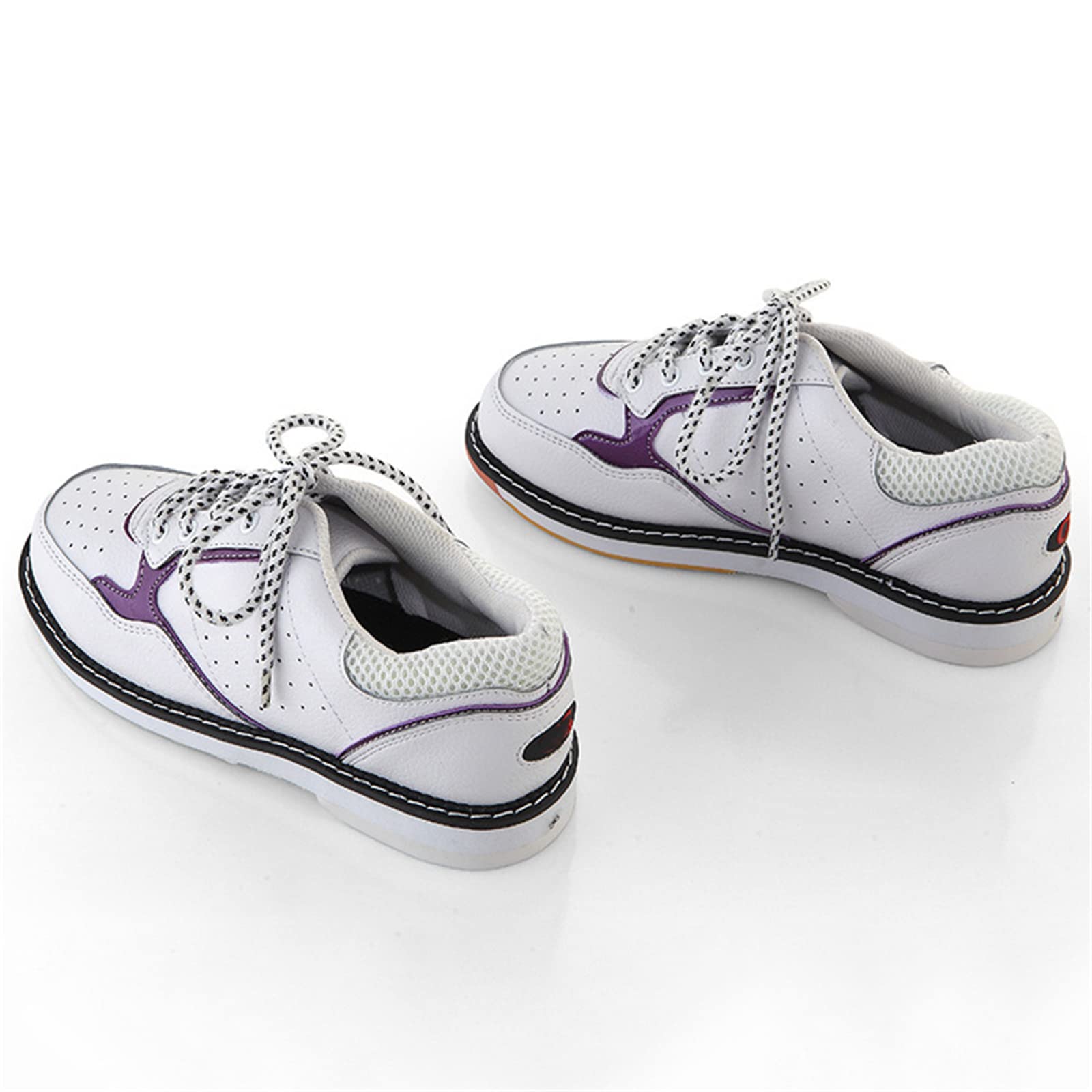 ZENSI Women's Bowling Shoes - Lightweight Breathable Leather with Anti-Slip Rubber Sole & Shock Absorption for Comfortable Performance | Perfect for League Play, Practice & Tournament Bowling