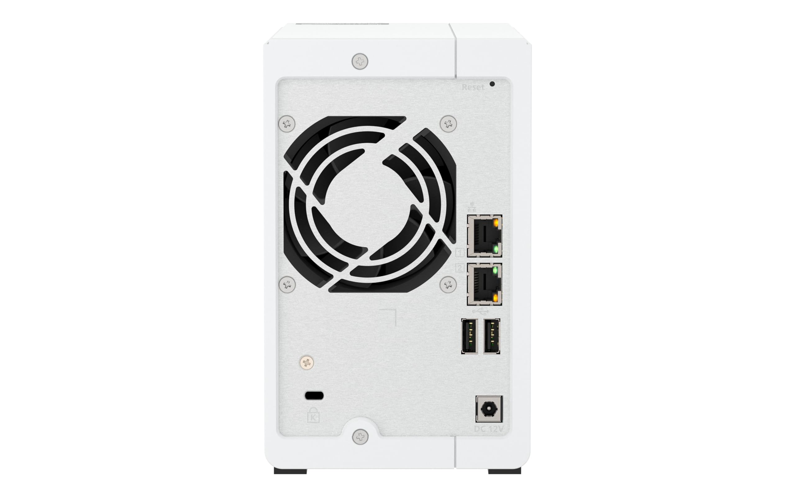 QNAP TS-216G 2-Bay NAS Storage Server with Quad-core CPU, 2.5GbE Network & 4GB RAM - Perfect for Home Media Streaming, Small Business Backup & Personal Cloud Storage