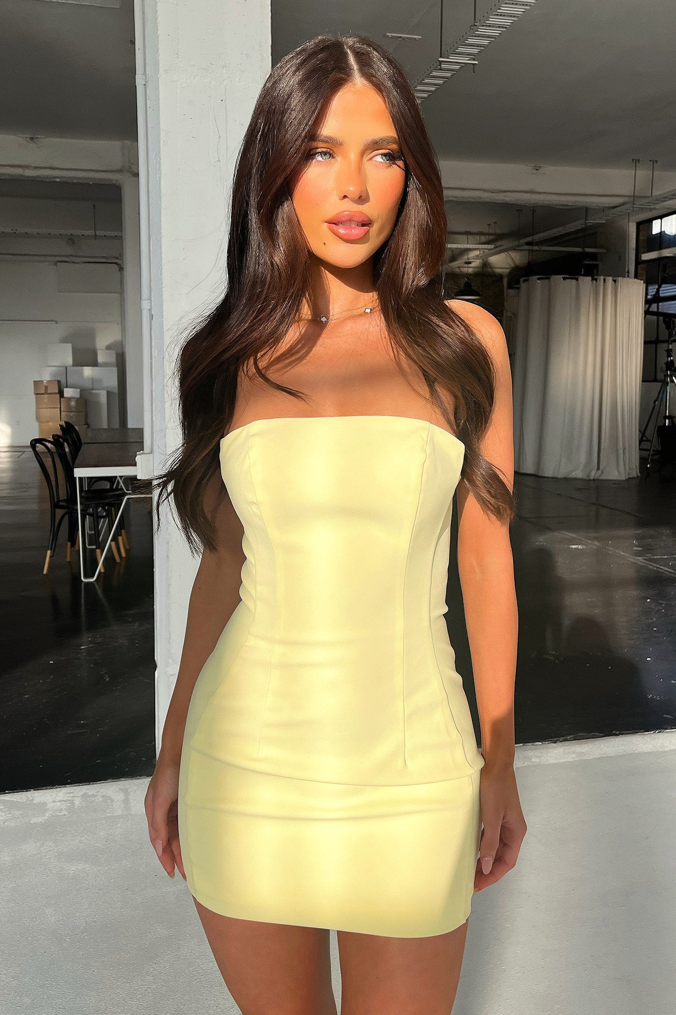 Elegant Marlo Yellow Dress for Women | Summer Flowy Maxi Dress | Perfect for Beach, Party & Casual Wear
