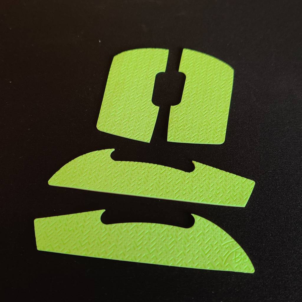 BT.L Mouse Grip for Logitech G Pro Wireless (GPW) - Non-Slip, Ergonomic Gaming Grip - Neon Green - Perfect for FPS, MOBA & Esports Gaming