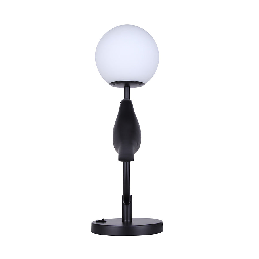 Modern Avis Table Lamp - Adjustable LED Desk Light with USB Port for Home Office, Bedroom & Study - Perfect for Reading, Working & Nightstand Use