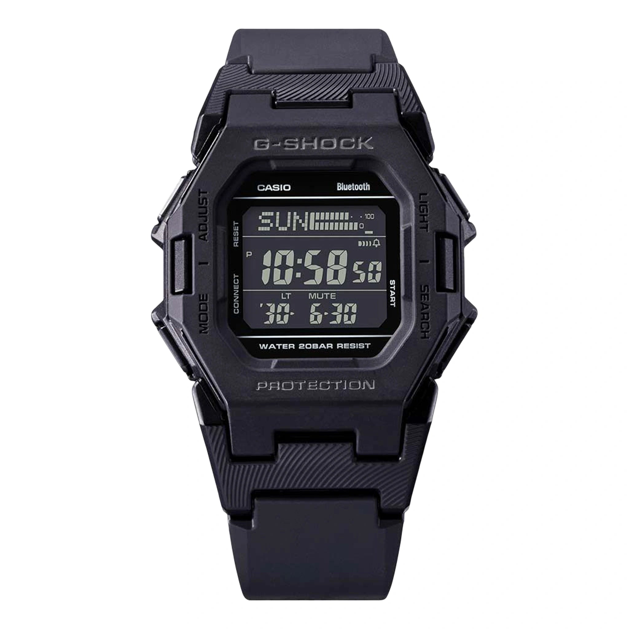 Casio G-Shock GD-B500-1ER Black Digital Sport Watch for Men - Rugged Military Design, Shock & Water Resistant - Perfect for Outdoor Adventures, Workouts & Daily Wear