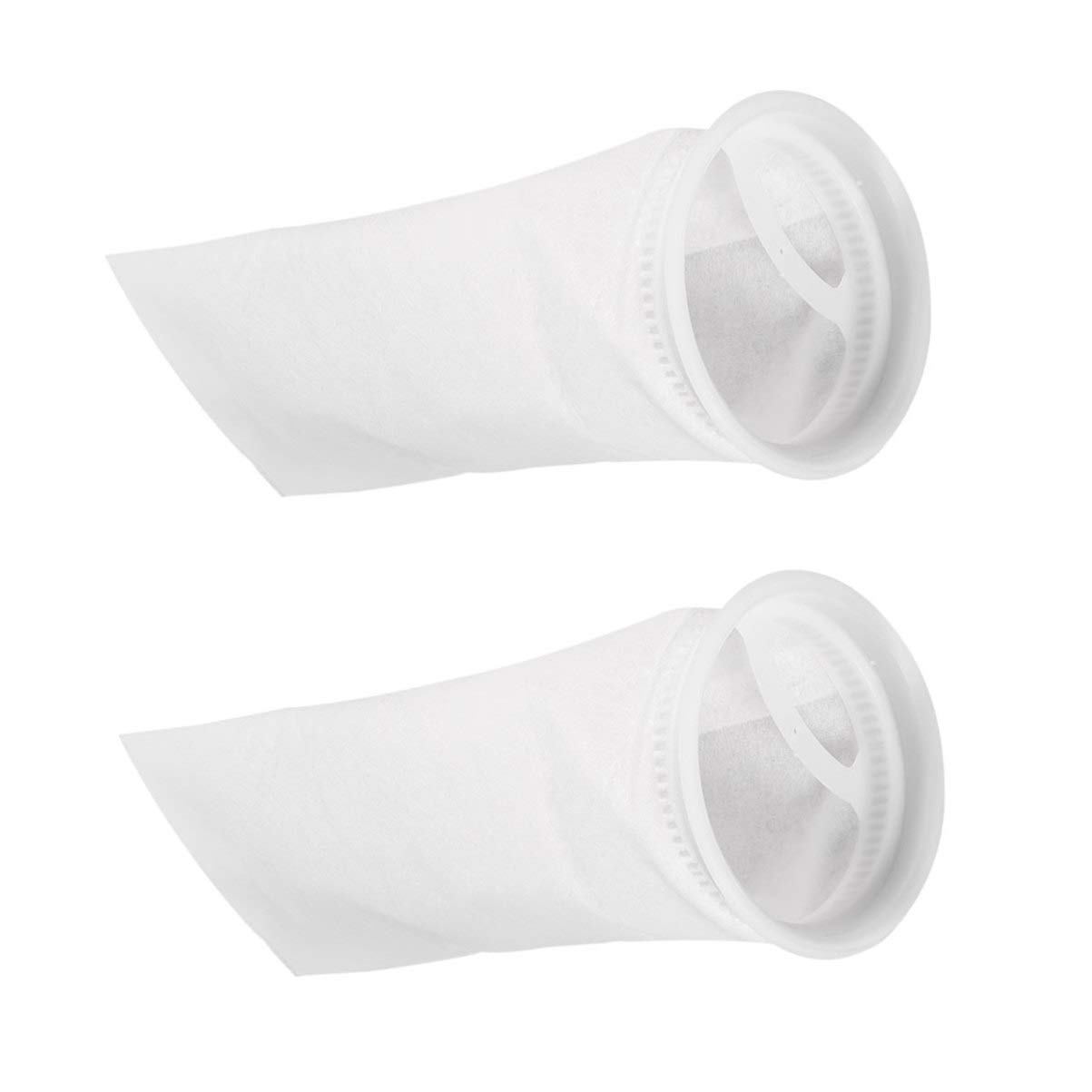Premium 4-Inch Aquarium Mesh Strainer & Fish Tank Filter Socks - 200-Pack High-Quality Felt Bags for Freshwater & Saltwater Tanks - Perfect for Aquarium Maintenance, Water Filtration, and Fish Health Care