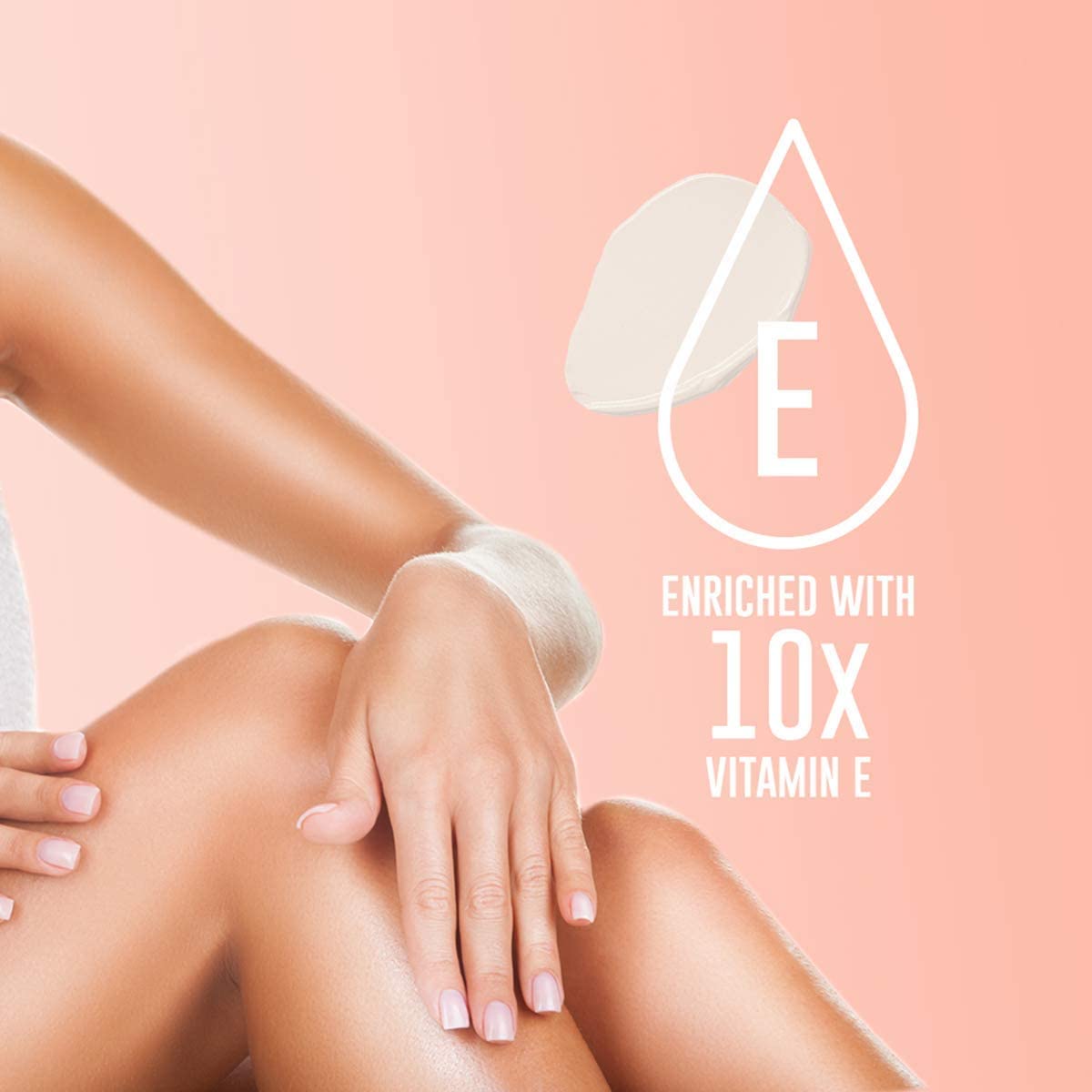 Aqua Surge Body Serum with Shea Butter & 10x Vitamin E - 10 Oz Hydrating Lotion for Normal Skin - Perfect for Daily Moisturizing & Dry Skin Relief