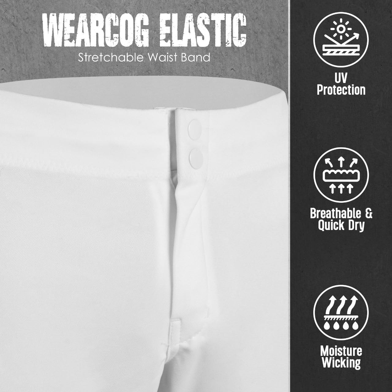 Women's Softball Knicker Pants - Breathable & Comfortable Baseball Pants for Adults in Black, White & Grey | Perfect for Practice, Games & Training