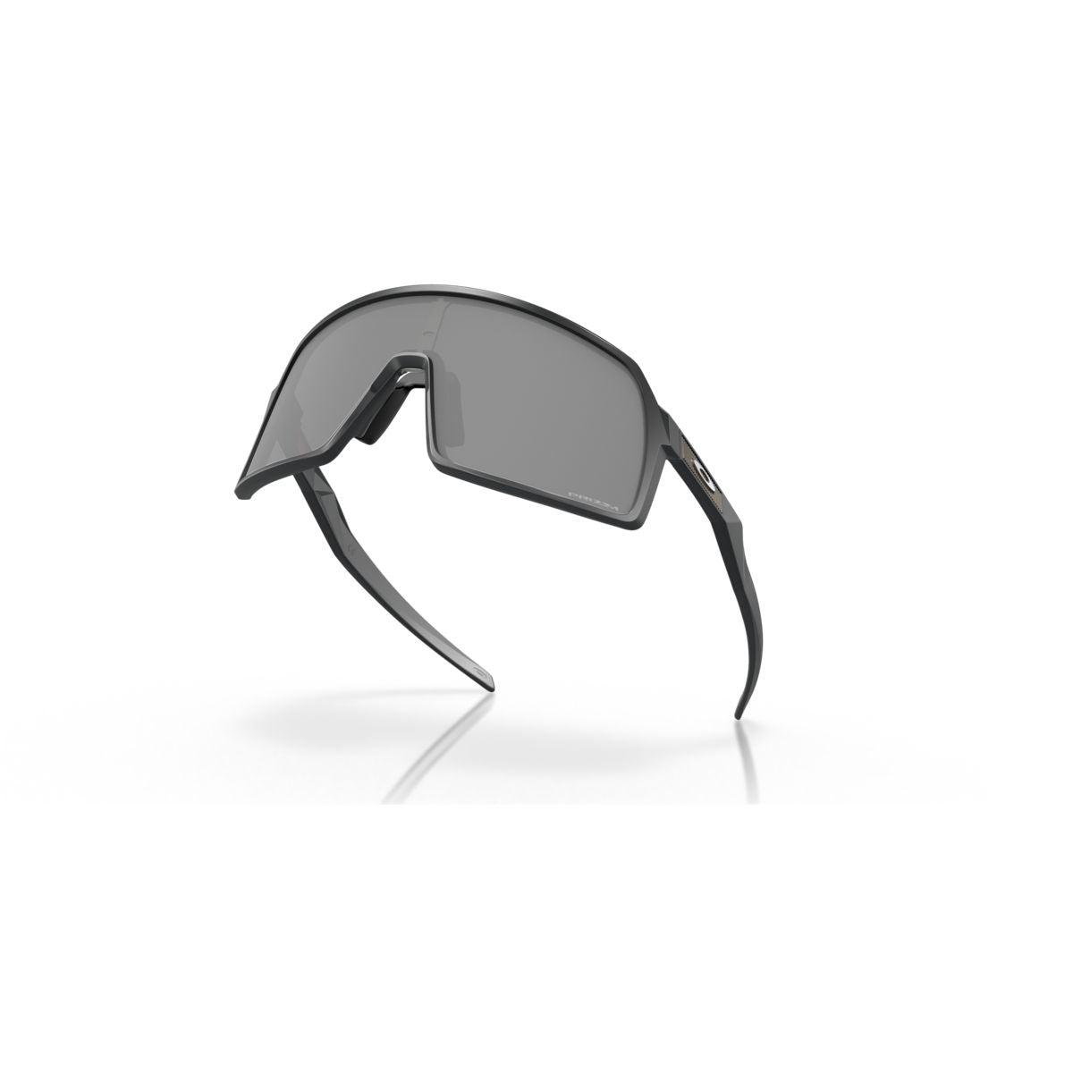 Oakley Sutro S Sunglasses - Hi Res Matte Carbon Frame with Prizm Black Lens (0OO9462 946210) | UV Protection for Cycling, Running & Outdoor Sports