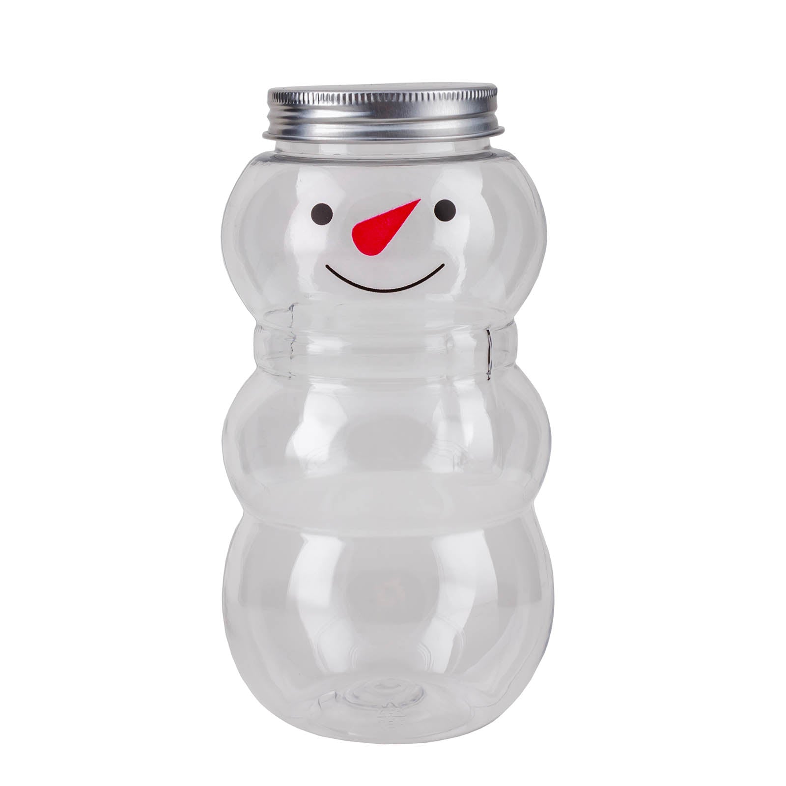 BarConic® Snowman Cup - Festive Plastic Drinking Glass for Hot & Cold Beverages - Perfect for Christmas Parties, Holiday Gatherings & Winter Celebrations