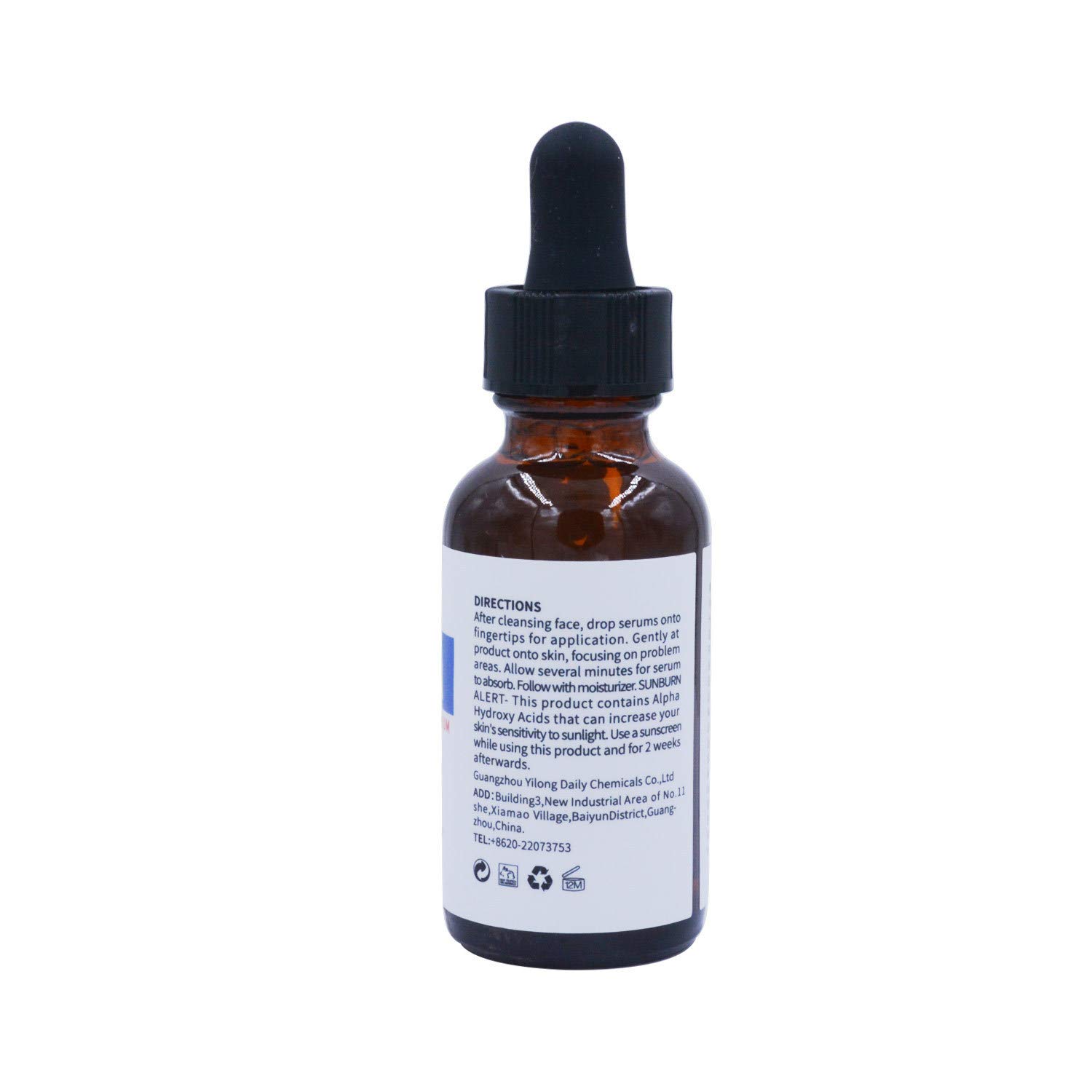 AHA Alpha Hydroxy Acid Serum - Skin Renewal & Resurfacing Treatment for Dull, Congested Skin | Exfoliating Facial Serum 30ml | Brightens & Smooths Skin for Daily Skincare Routine