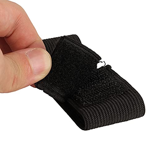 VGEBY 2PCS Bike Leg Bands - Adjustable Elastic Cycling Pant Straps for Safety & Comfort | Bicycle Riding, Fishing & Outdoor Sports Gear | Prevent Pants from Getting Caught in Bike Chain