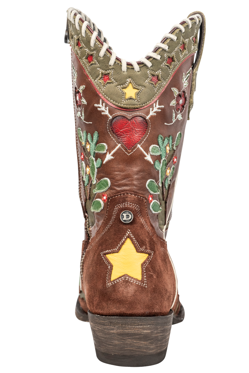 Old Gringo Genuine Cowgirl Boots - Brown Leather Western Boots for Women | Country Dancing, Rodeo & Fashion Outfits