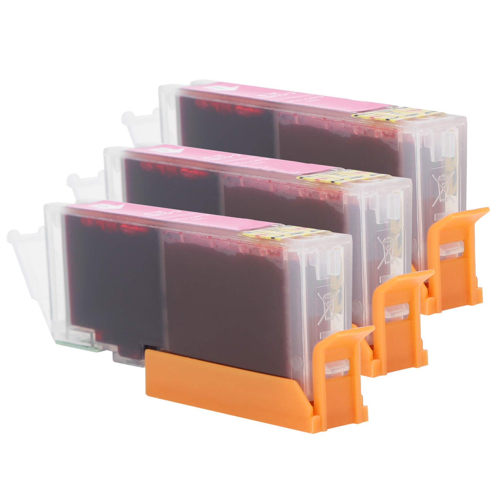 Zerodis 3-Pack 13ml Remanufactured Ink Cartridges - Red, Yellow, Blue - Compatible with [Printer Model] for Home & Office Printing - High-Quality Printer Ink Replacement for Documents, Photos & Crafts