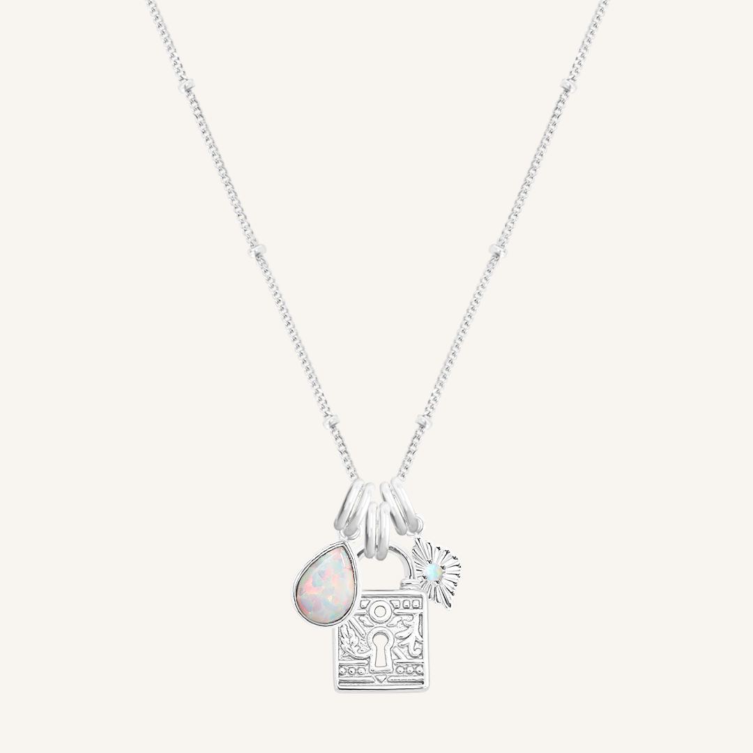 Empowerment Charm Necklace for Women - Inspirational Jewelry Gift for Motivation & Confidence - Perfect for Daily Wear, Special Occasions & Self-Love Gifts