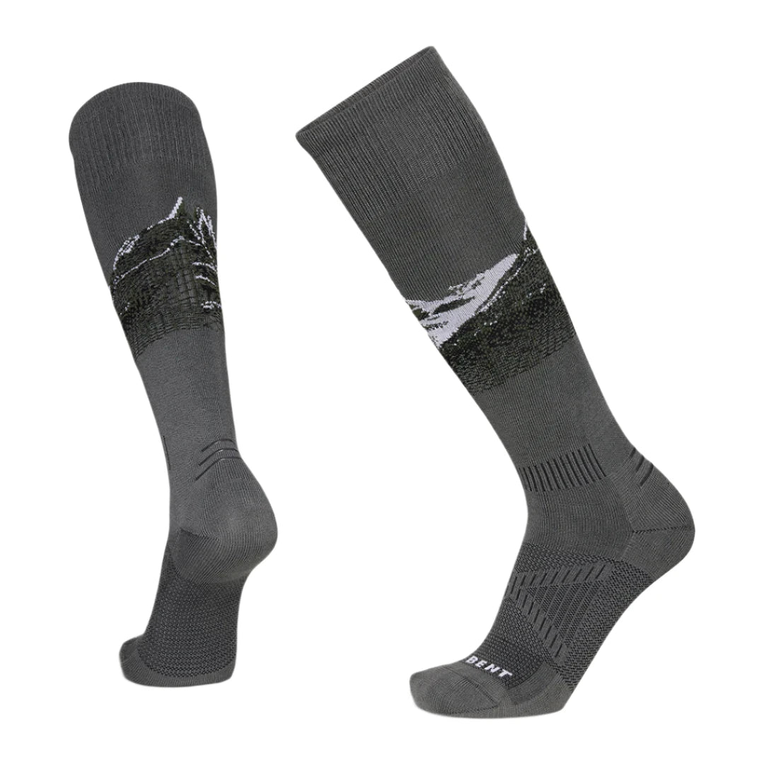 Le Bent Cody Townsend Pro Series Zero Cushion Snow Socks 2025 - Ultra-Thin Performance Ski & Snowboard Socks for Cold Weather - Perfect for Backcountry Skiing and Winter Sports