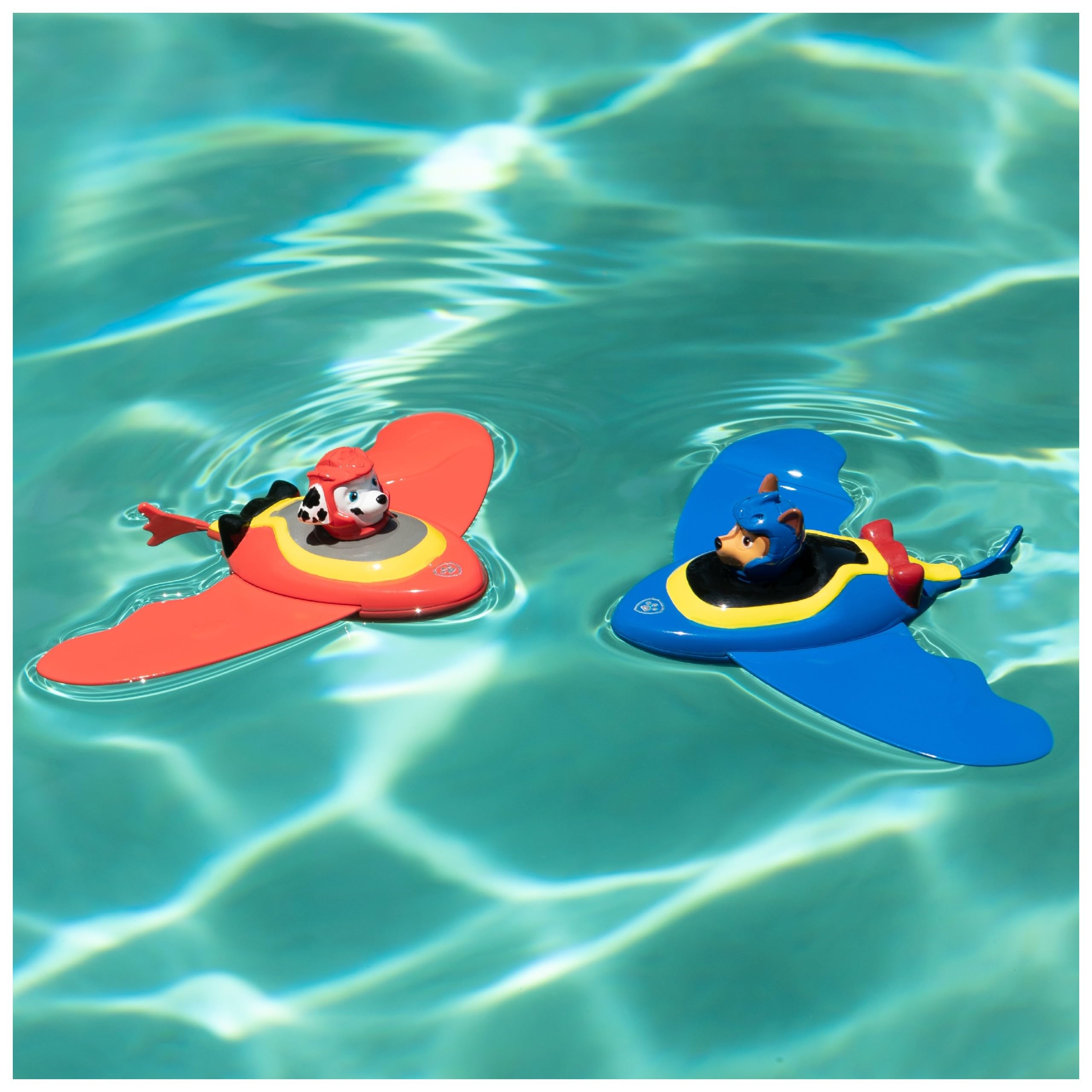 Paw Patrol Zoom-A-Rays Water Toys for Kids - 2-Pack Pool & Diving Toys for Ages 5+ | Fun Swimming, Beach & Birthday Party Supplies | Perfect for Summer Play, Backyard Pools & Paw Patrol Themed Parties