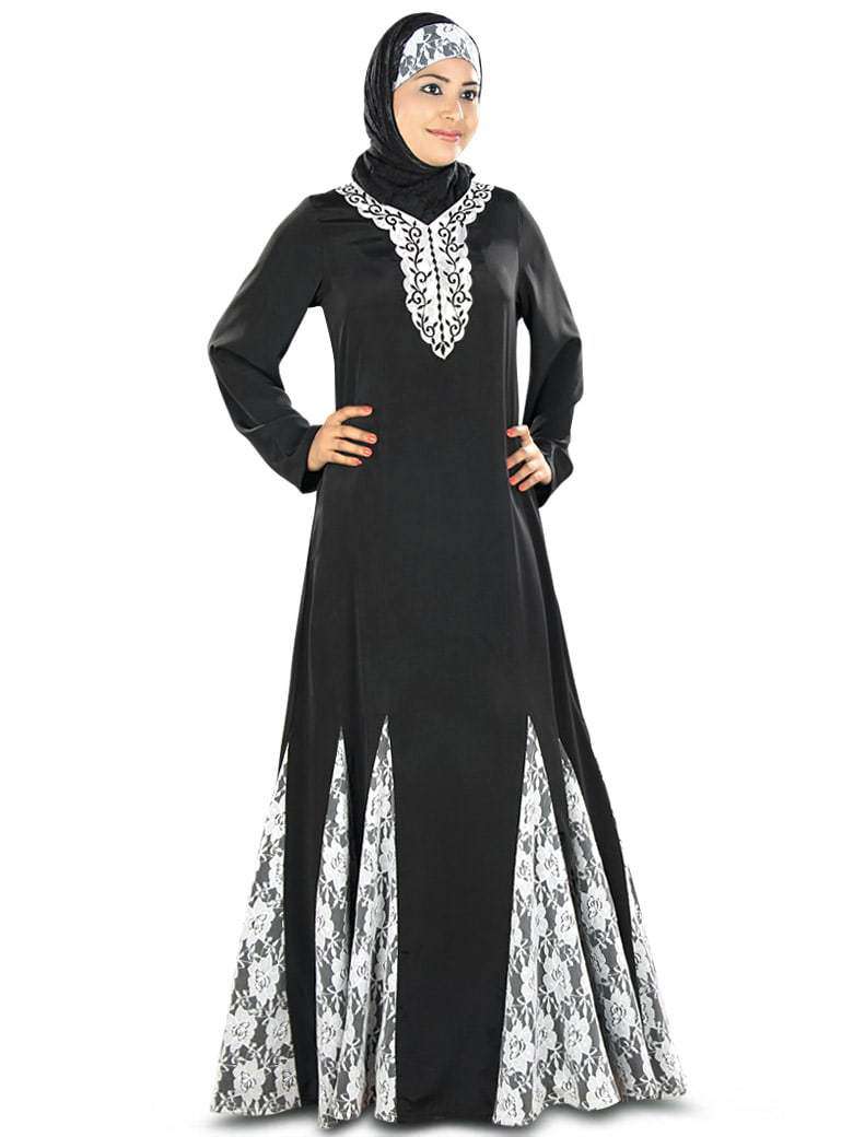 Elegant Isar Abaya for Women - Modest Islamic Prayer Dress - Perfect for Mosque, Eid, and Special Occasions
