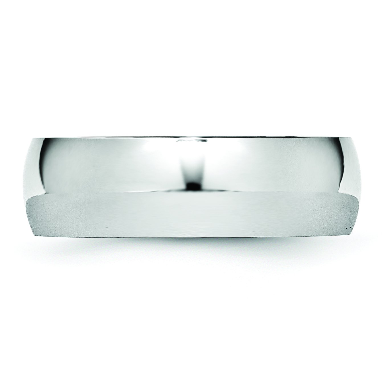 Men's Cobalt Wedding Band Ring - 7mm Polished Comfort Fit Tungsten Carbide Ring for Men - Perfect for Engagement, Wedding, Anniversary & Everyday Wear