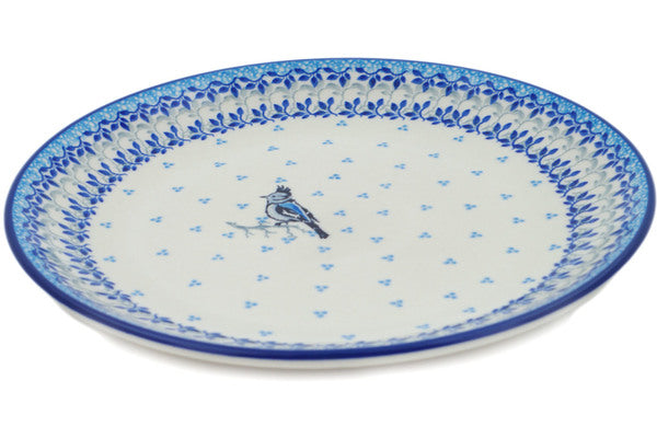 10-Piece Blue Grove Dinner Plate Set - Elegant Ceramic Plates for Everyday Dining, Parties & Special Occasions