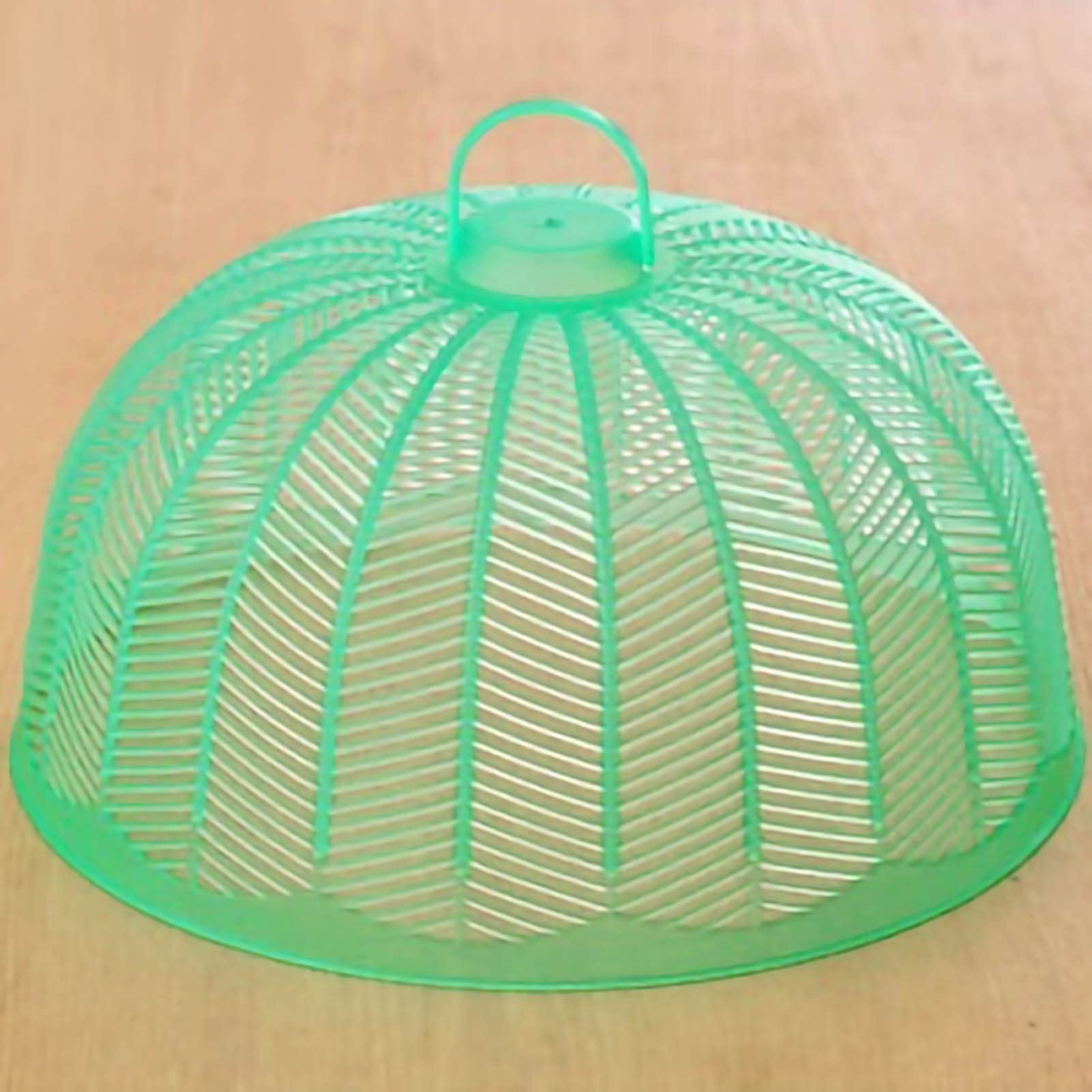 Reusable Mesh Food Covers for Outdoor Picnic - Bug & Dust Proof (Green) - Perfect for Camping & BBQs