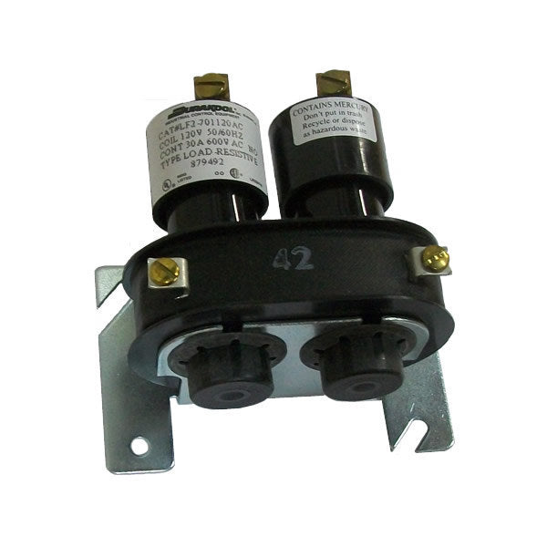 Fetco CBS 50 Series Mercury Relay 30AMP 2 Pole 120VAC - Heavy Duty Electrical Switch for HVAC, Industrial Equipment & Appliances (Special Order)
