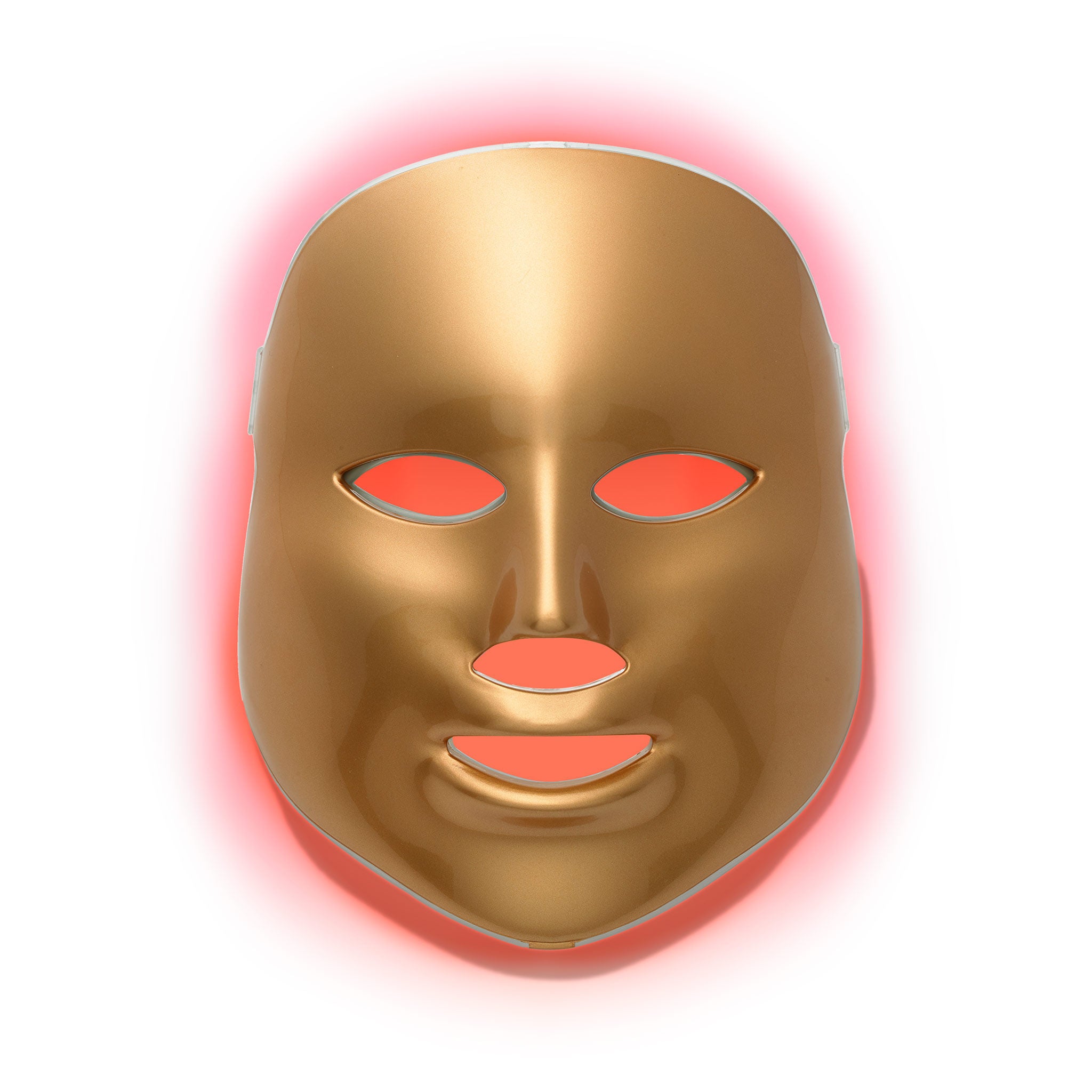 Golden Light Therapy Facial Device for Anti-Aging & Skin Rejuvenation - At-Home Spa Treatment for Glowing Skin