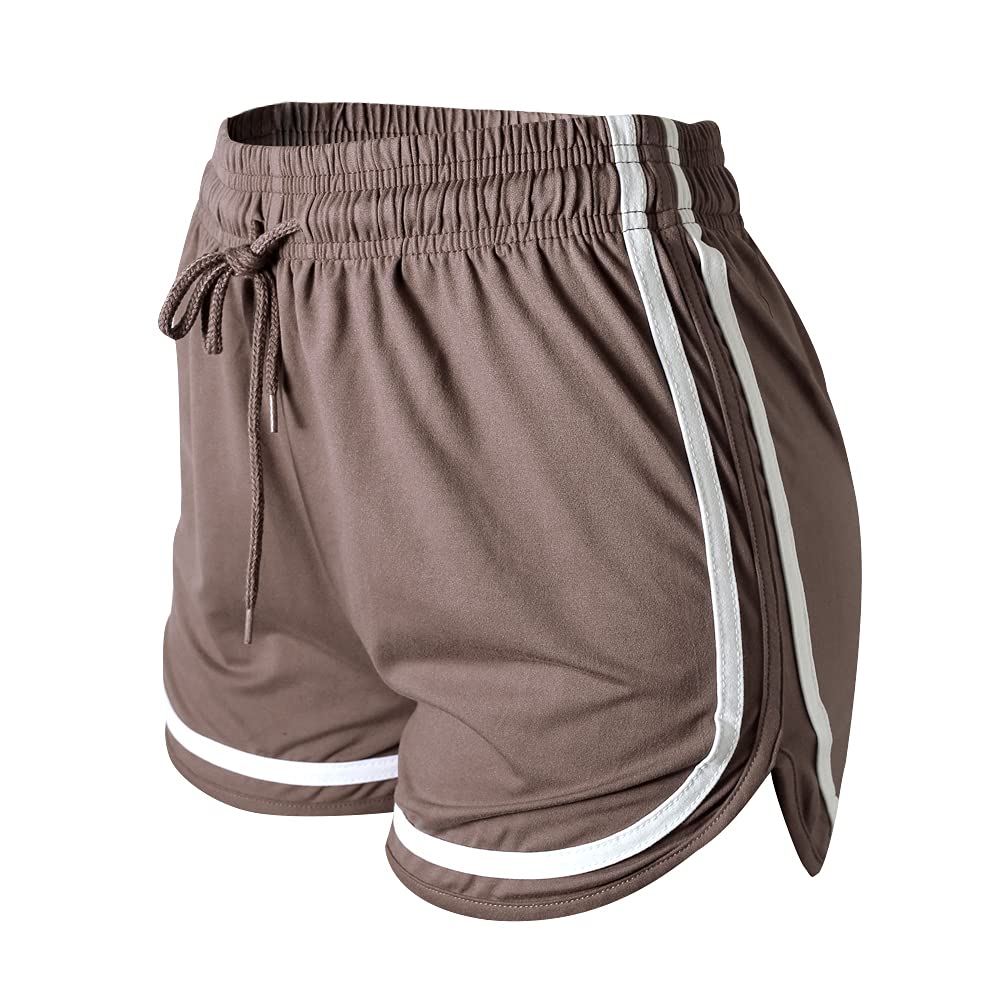 VALINNA Women's Athletic Workout Shorts - Gym Yoga Running Fitness Sports Short Pants for Women - Perfect for Workouts, Yoga, Running & Lounge Wear